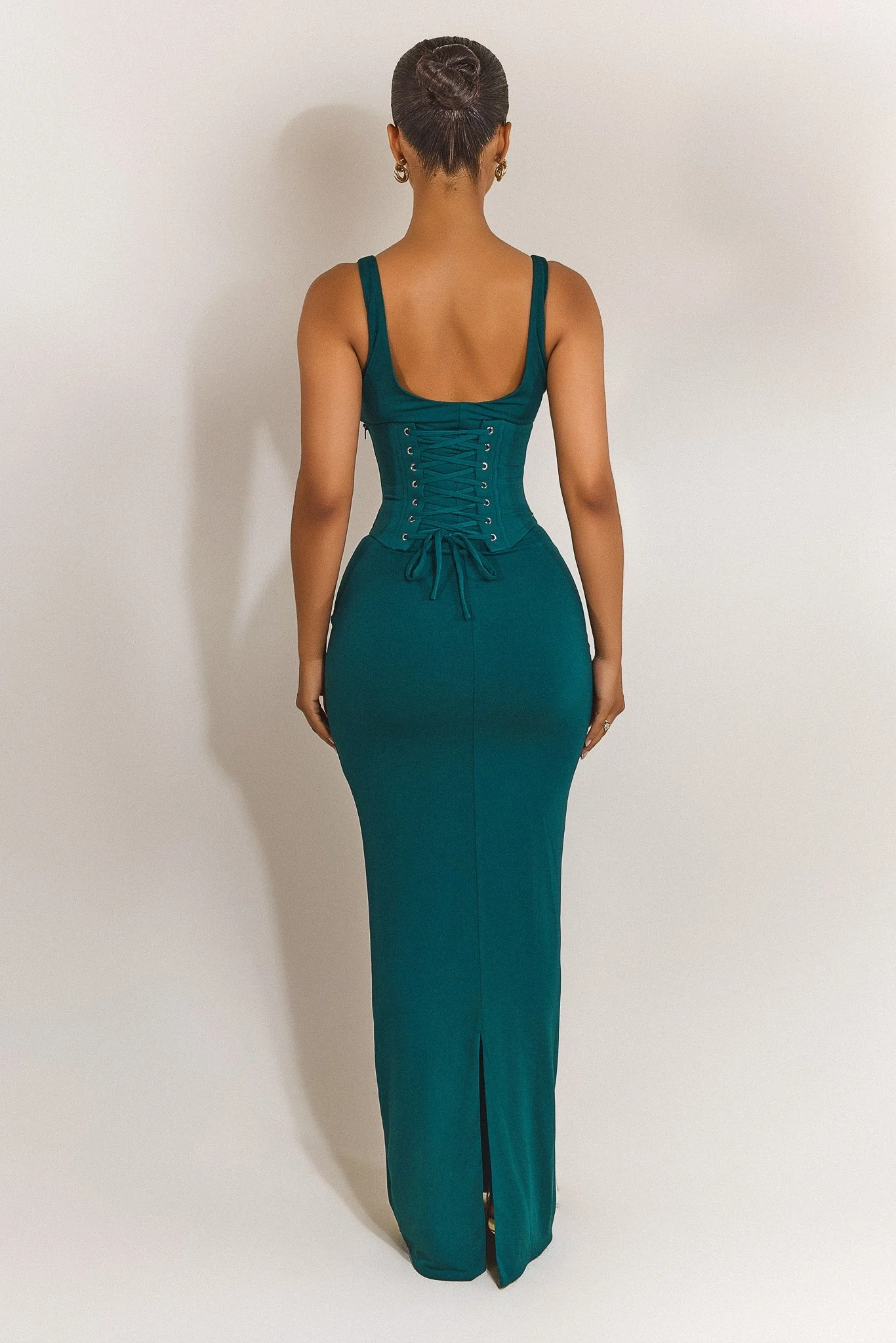 The Sandra Scoop Maxi in Teal - Image 5