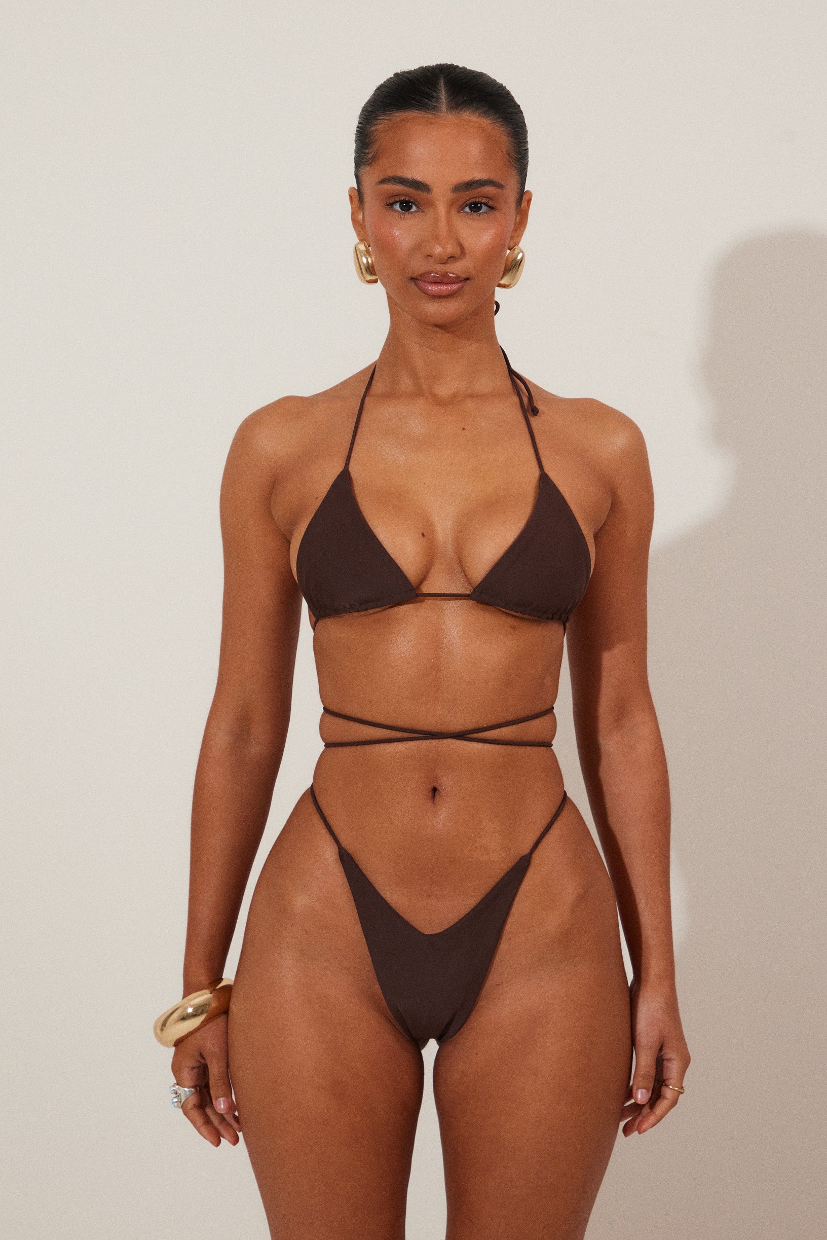 Teeny Bikini in Brown - Image 4