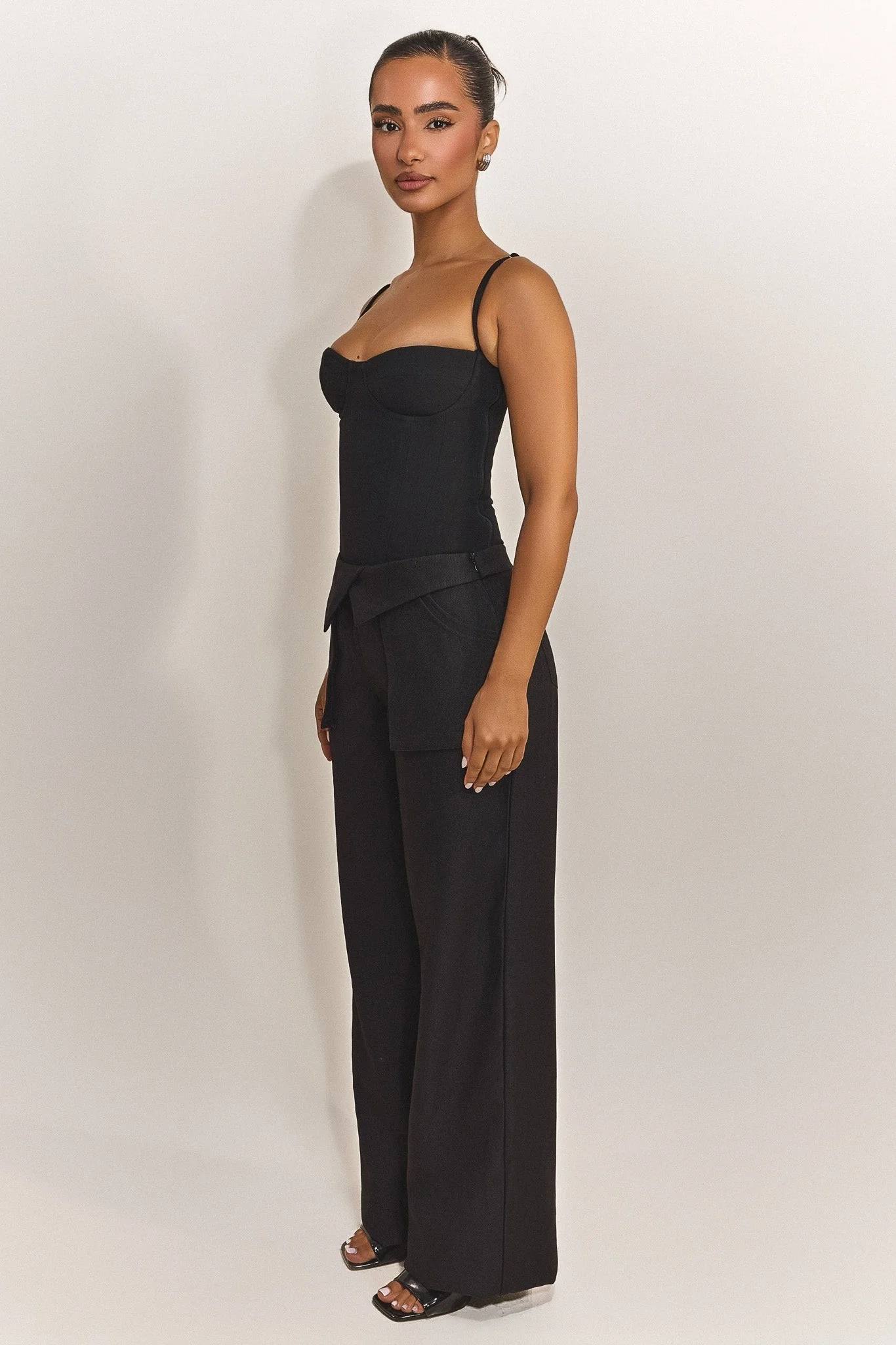 The Aurelia Trousers in Black - Image 2