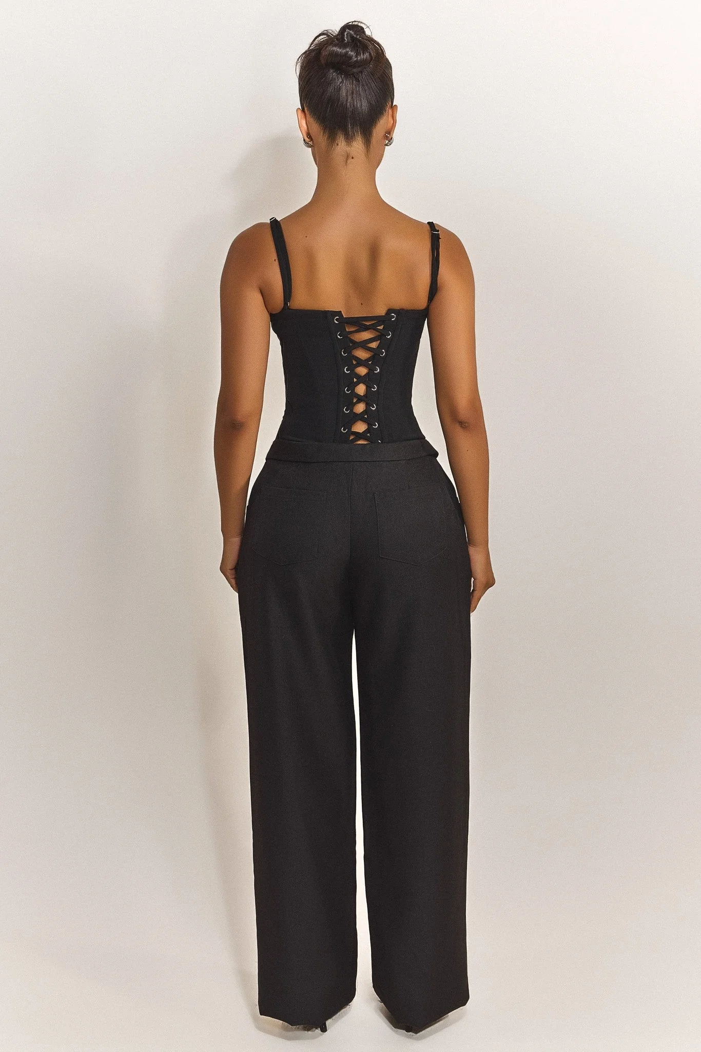 The Aurelia Trousers in Black - Image 3