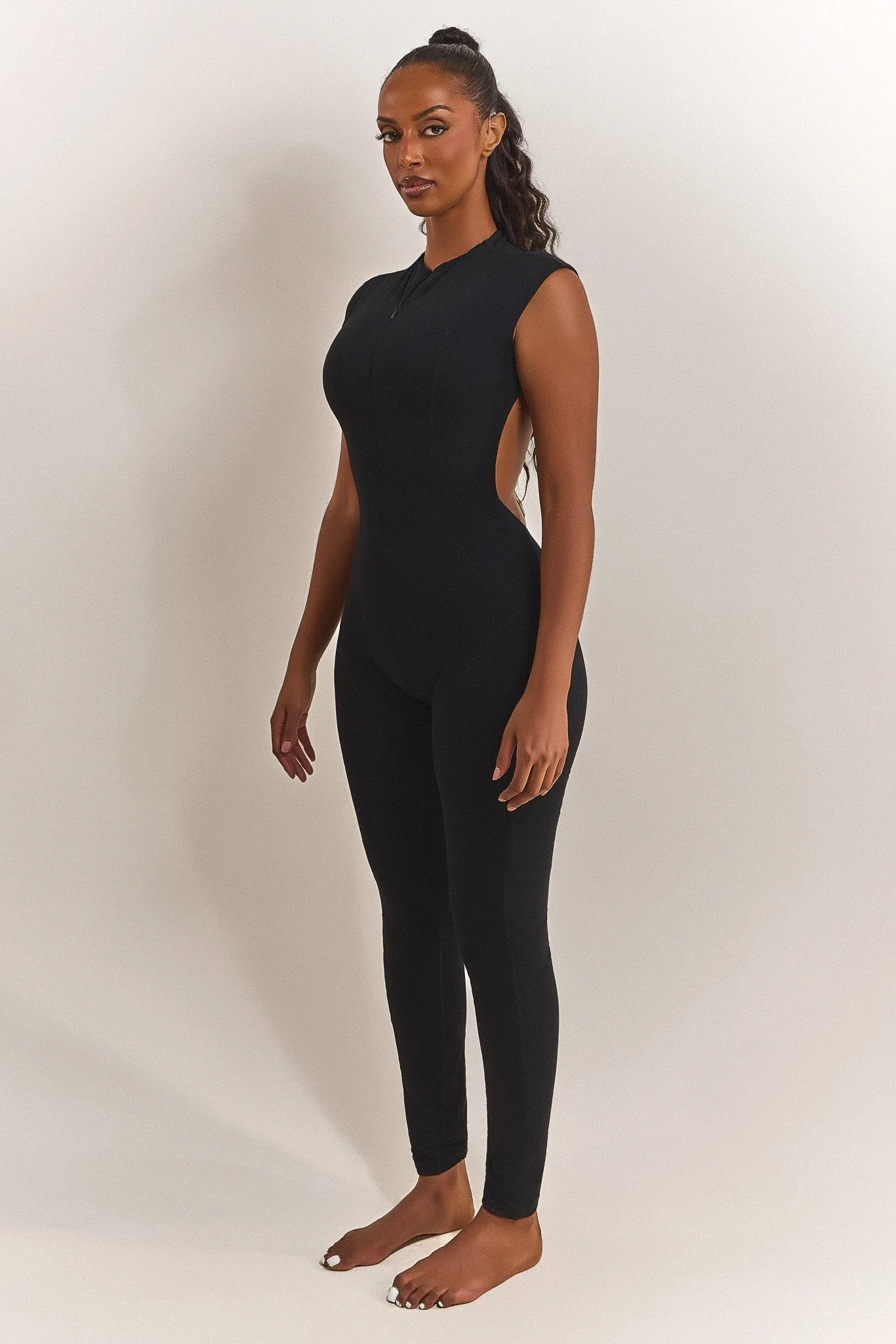 The Basic Jumpsuit in Black - Image 5