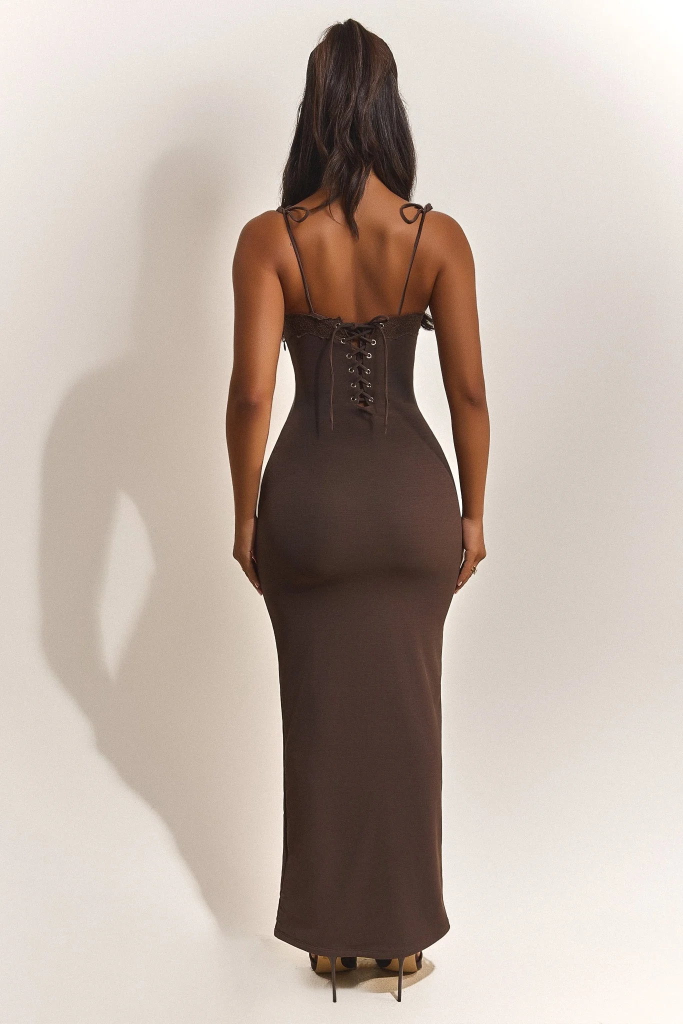 The Bij Maxi in Brown - Image 2
