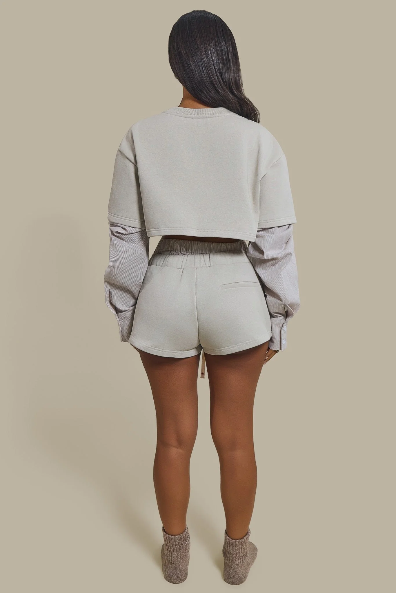 The Boxer Shorts in Beige - Image 4