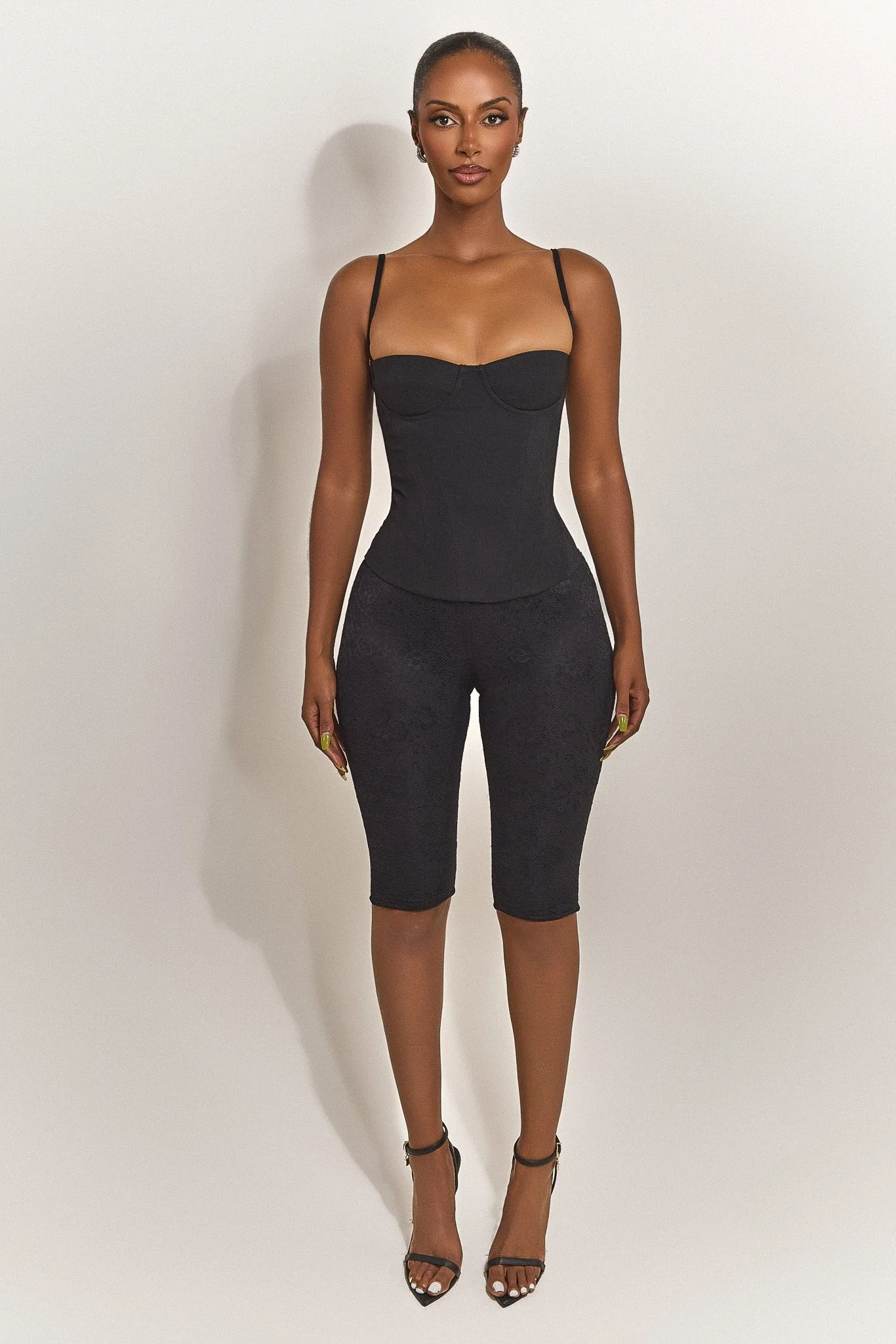 The Brielle Capri Bottoms in Black - Image 7