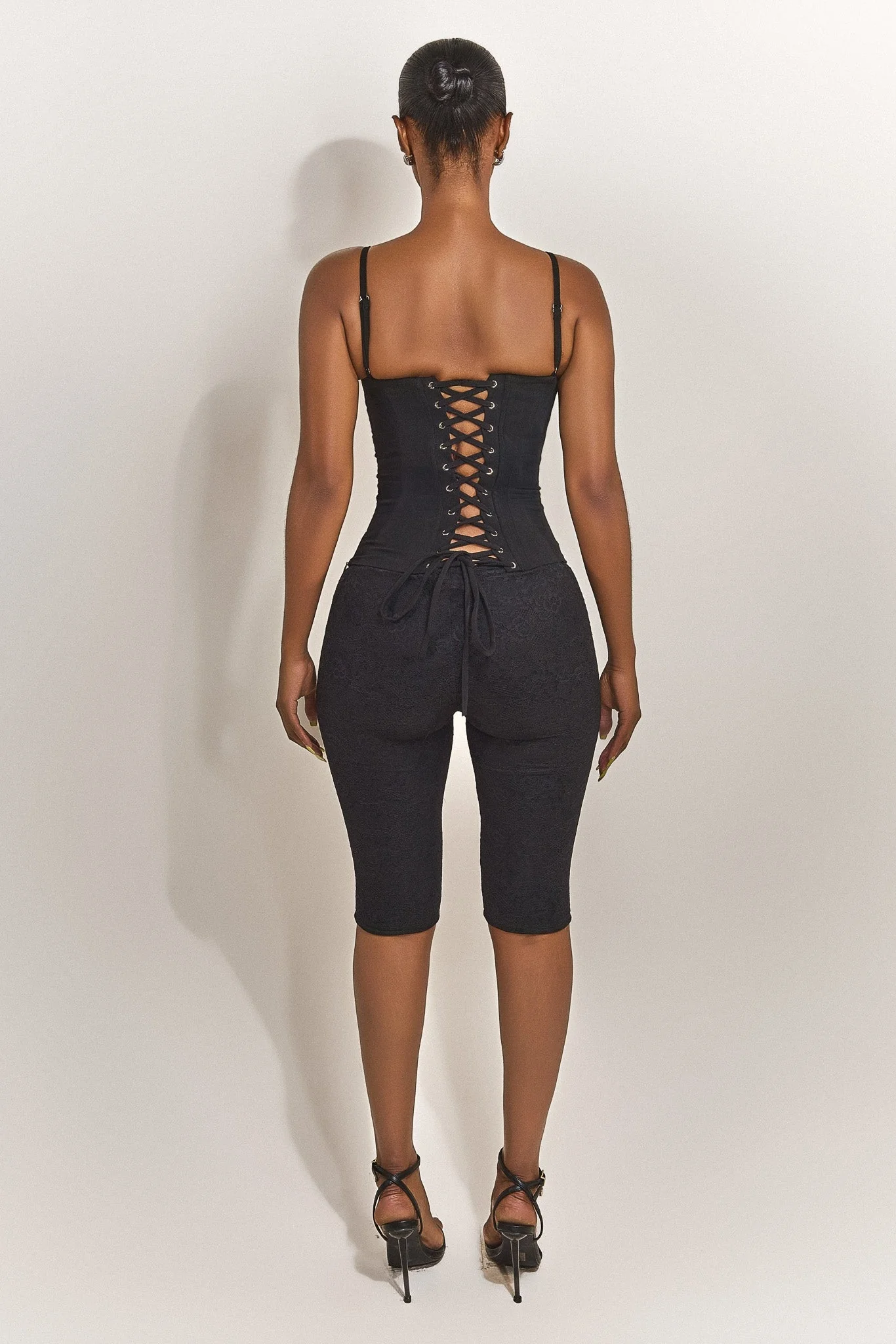 The Brielle Capri Bottoms in Black - Image 9