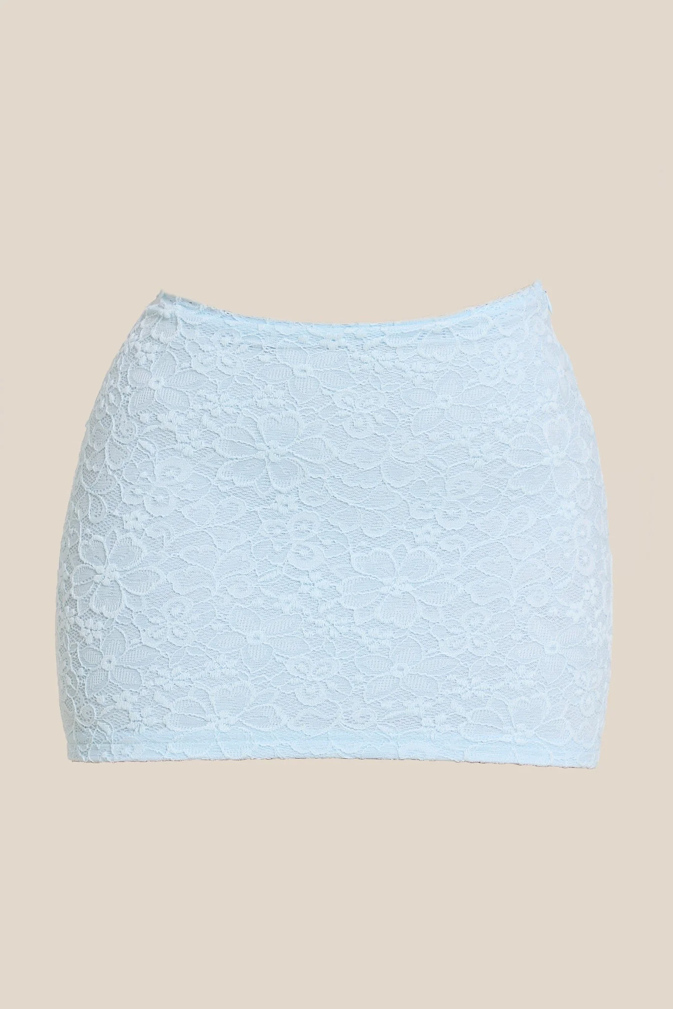 The Cinched Lace Corset Mini Set in Blue - Image 8