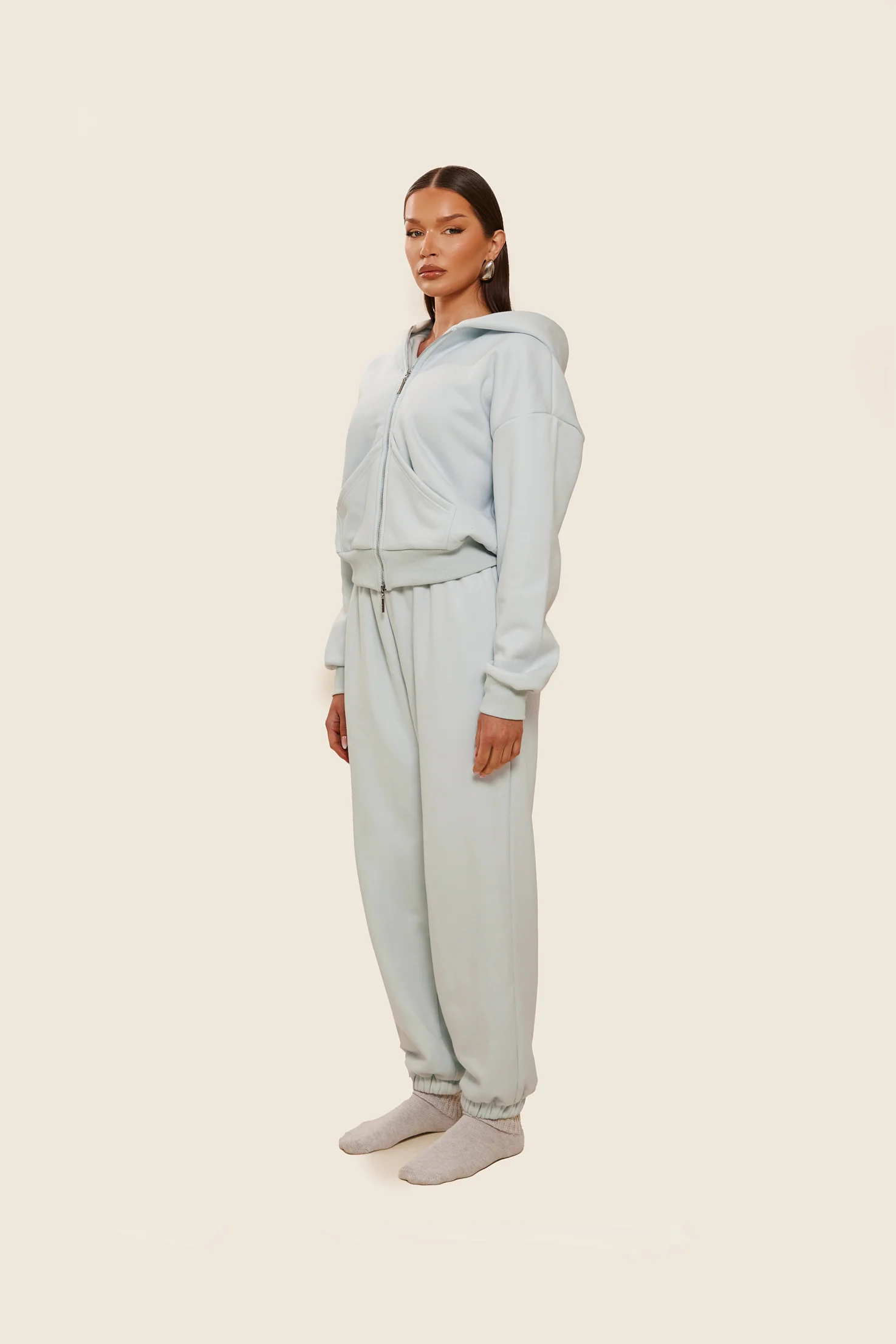 The Classics Cuffed joggers in Baby Blue - Image 6