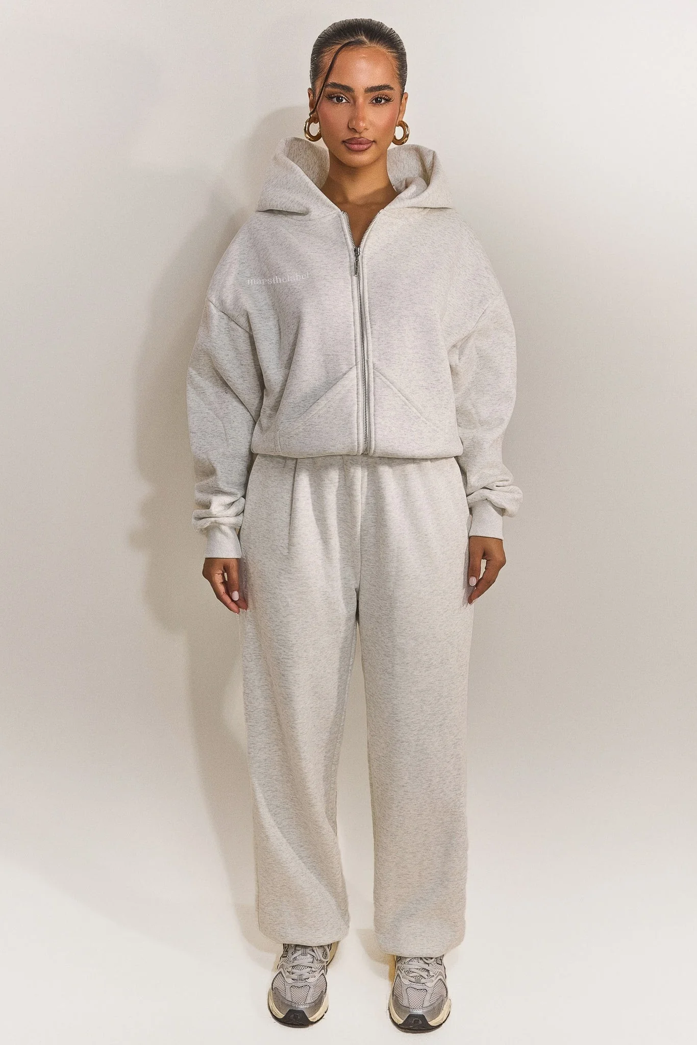 The Classics Cuffed Joggers in Grey Marl