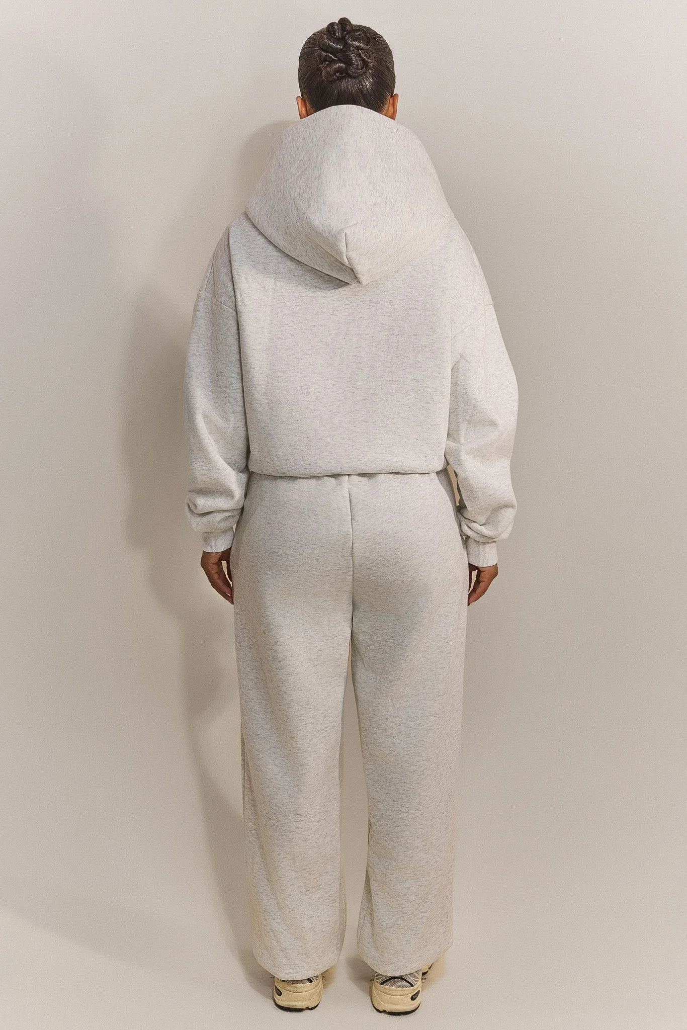 The Classics Cuffed Joggers in Grey Marl - Image 5