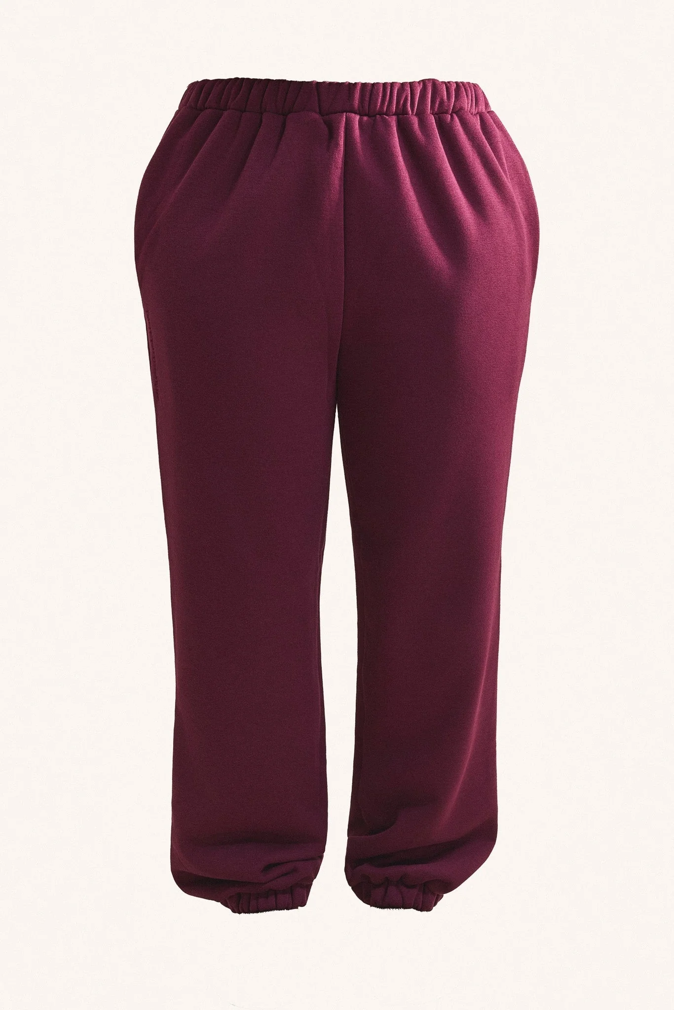 The Classics Cuffed Joggers in Plum - Image 4