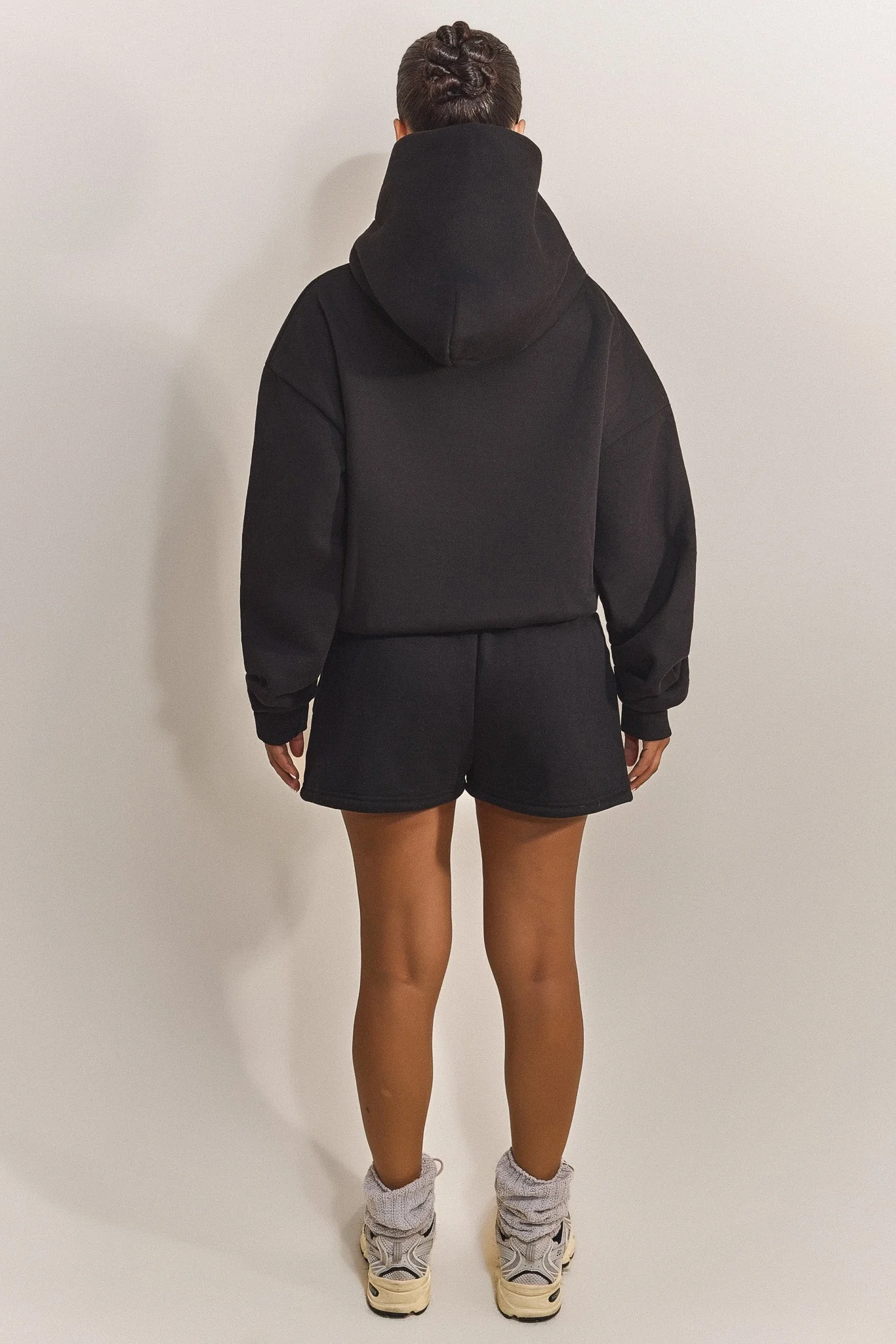 The Classics Hoodie in Black - Image 4