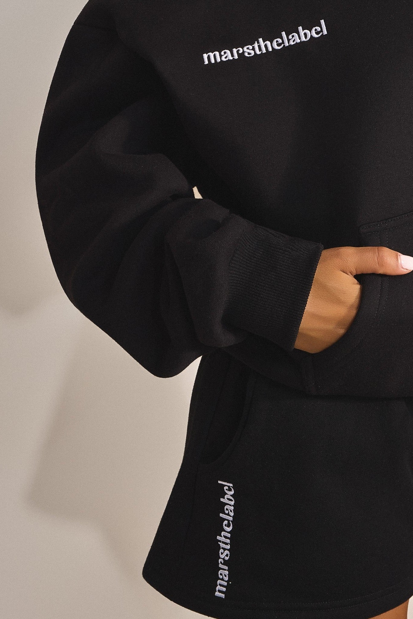 The Classics Hoodie in Black - Image 5