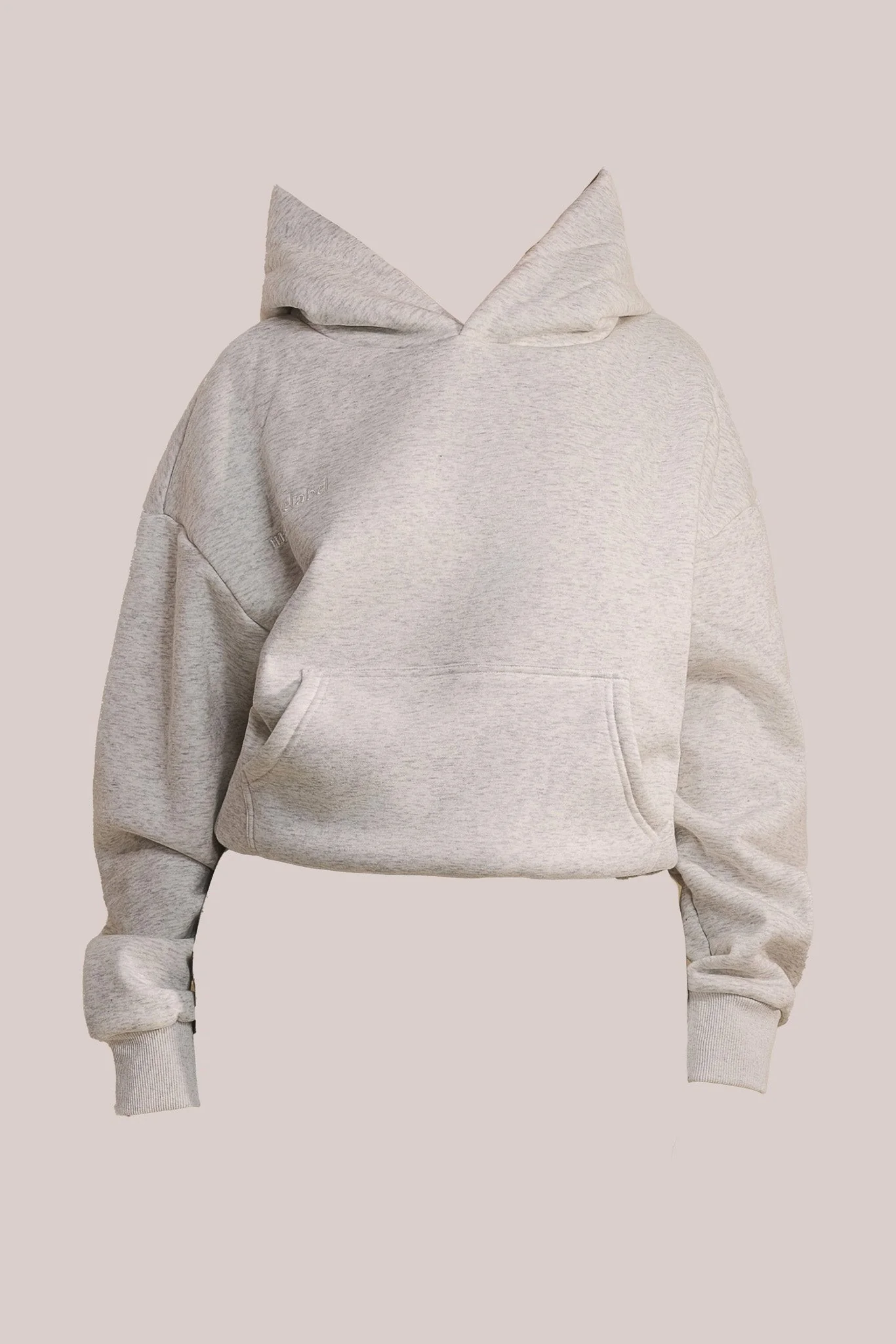 The Classics Hoodie in Grey Marl - Image 6