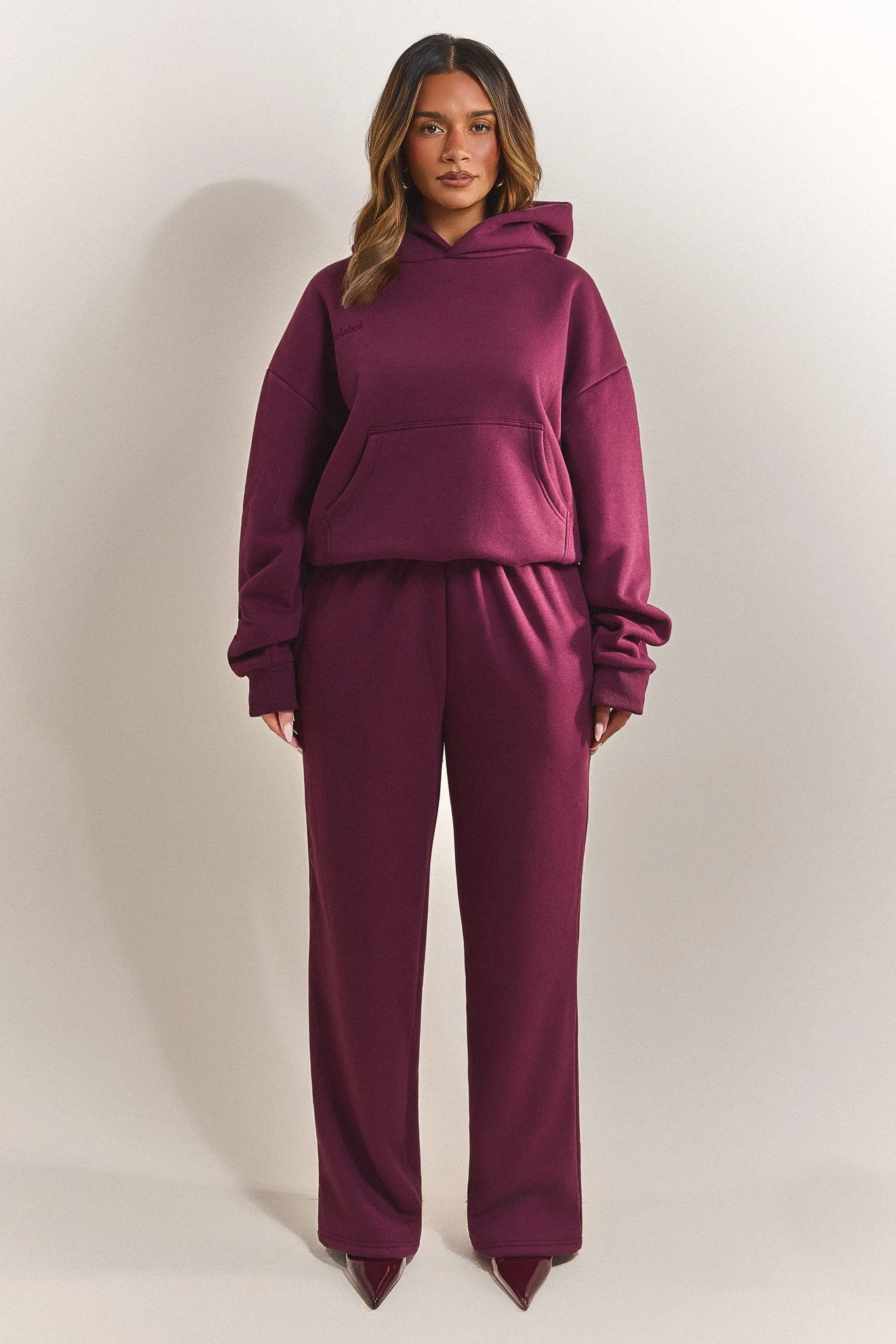 The Classics Hoodie in Plum