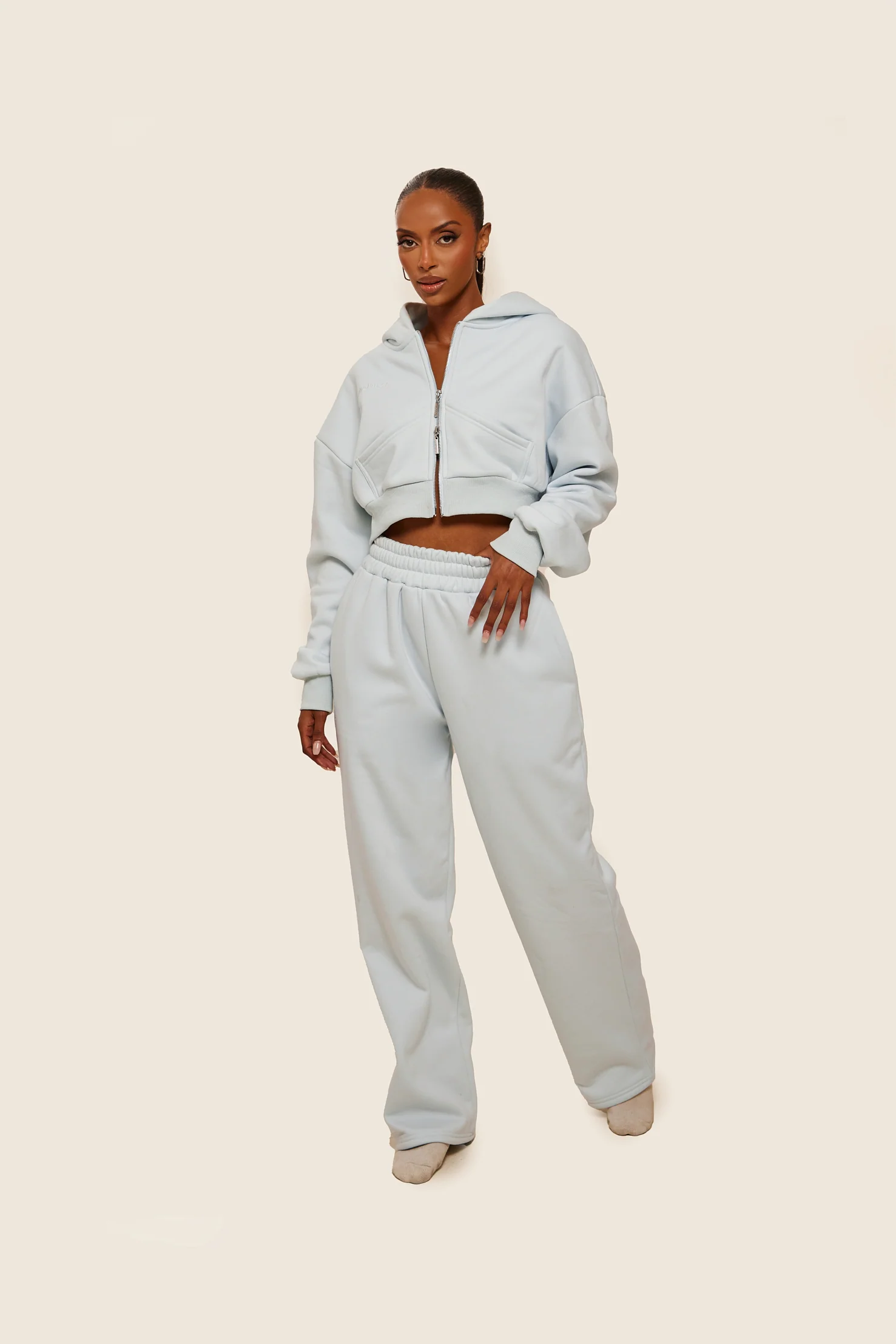 The Classics joggers in Baby Blue - Image 11