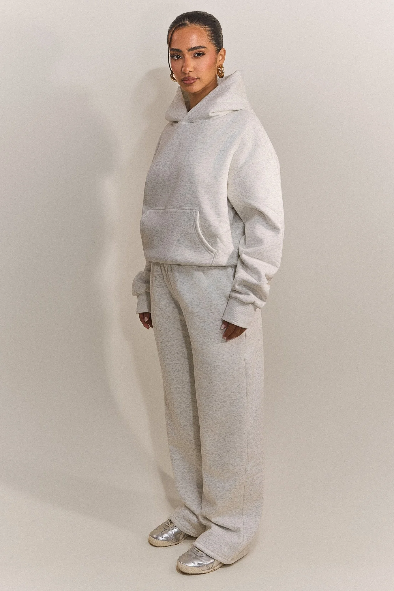 The Classics Joggers in Grey Marl - Image 2