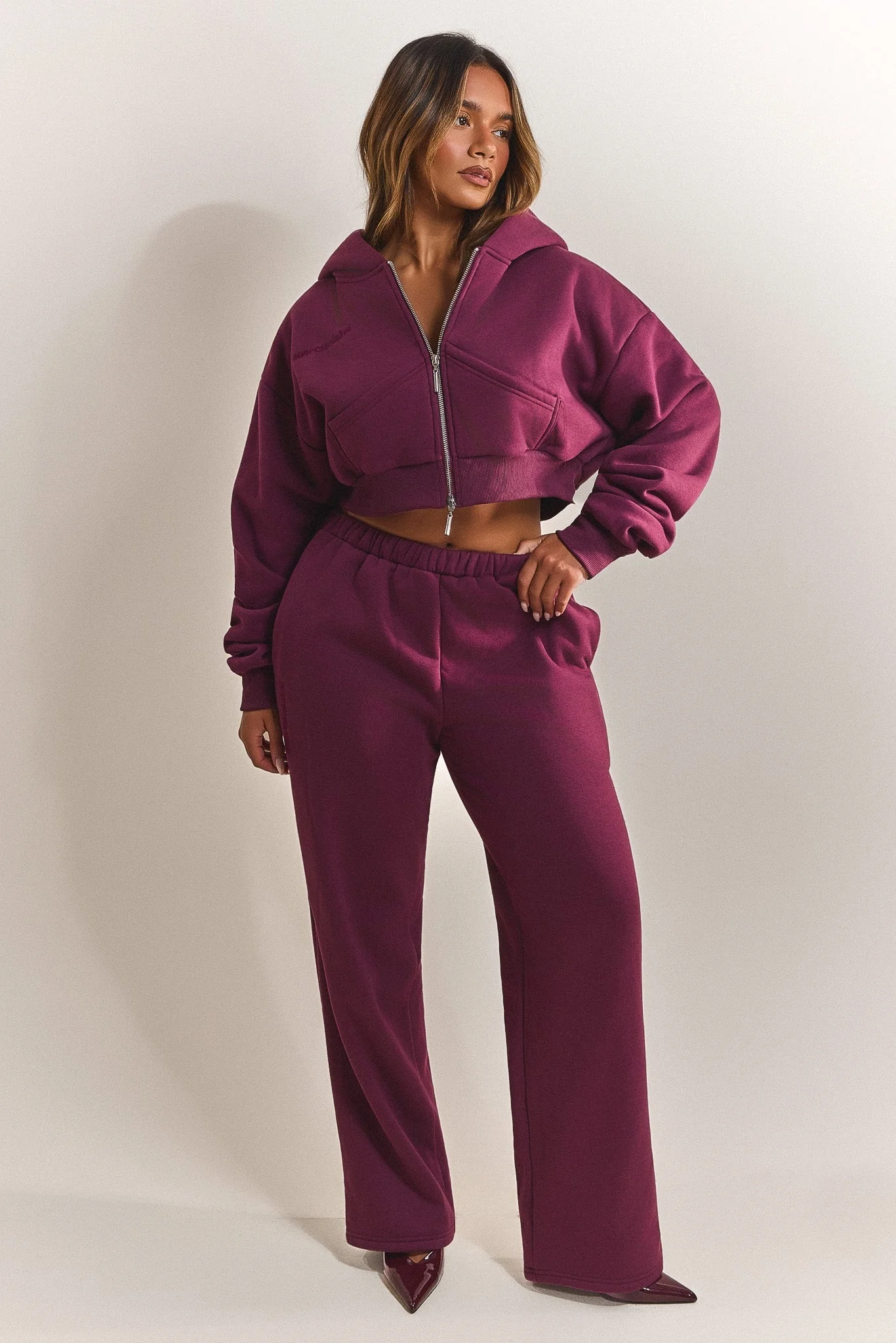 The Classics Joggers in Plum