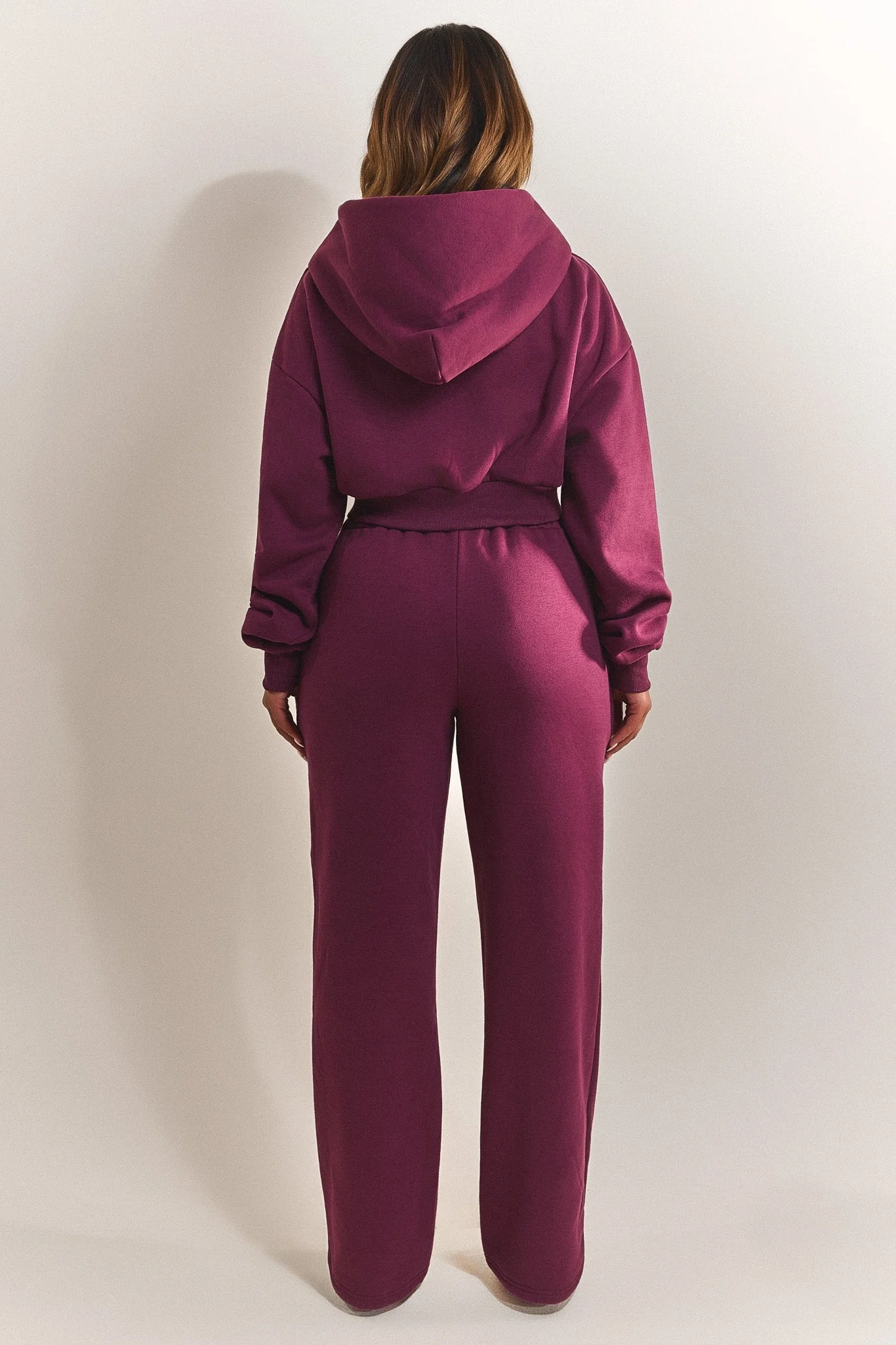 The Classics Joggers in Plum - Image 4