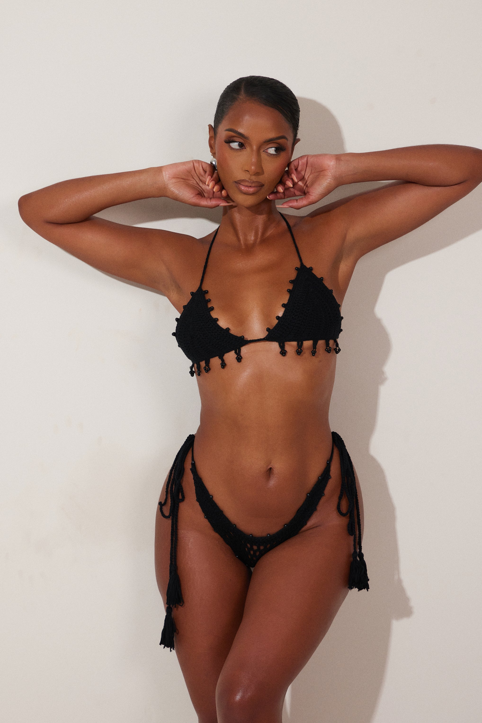 The Crochet Bikini in Black - Image 12