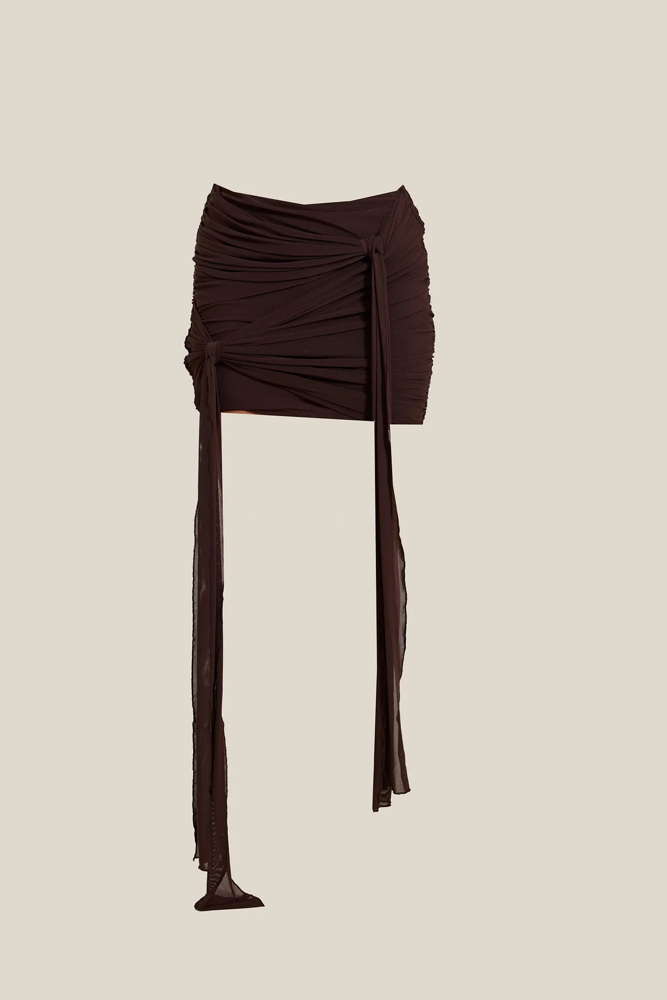 The Zadie Skirt in Brown - Image 8