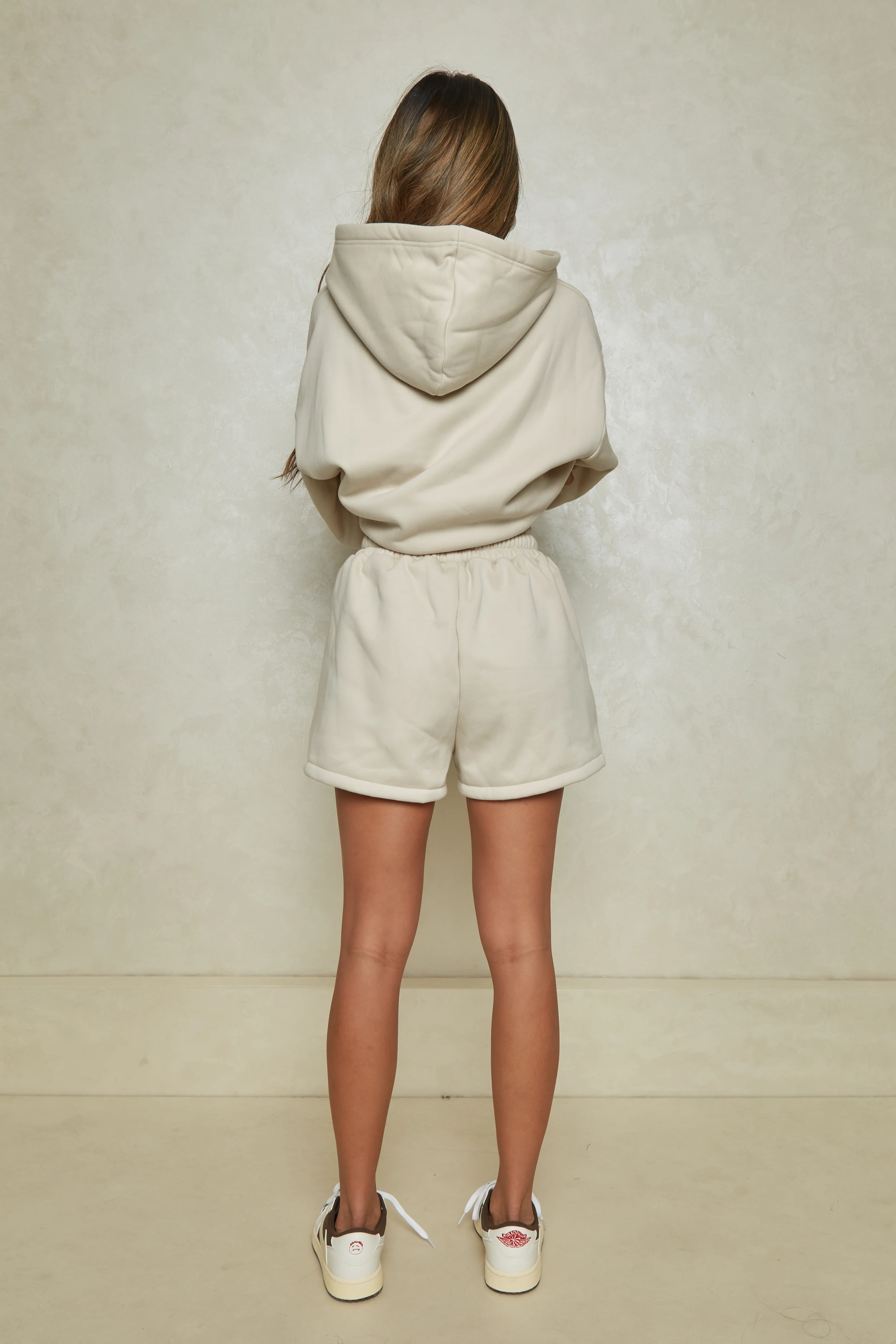 The Essentials Hoodie in Stone - Image 3
