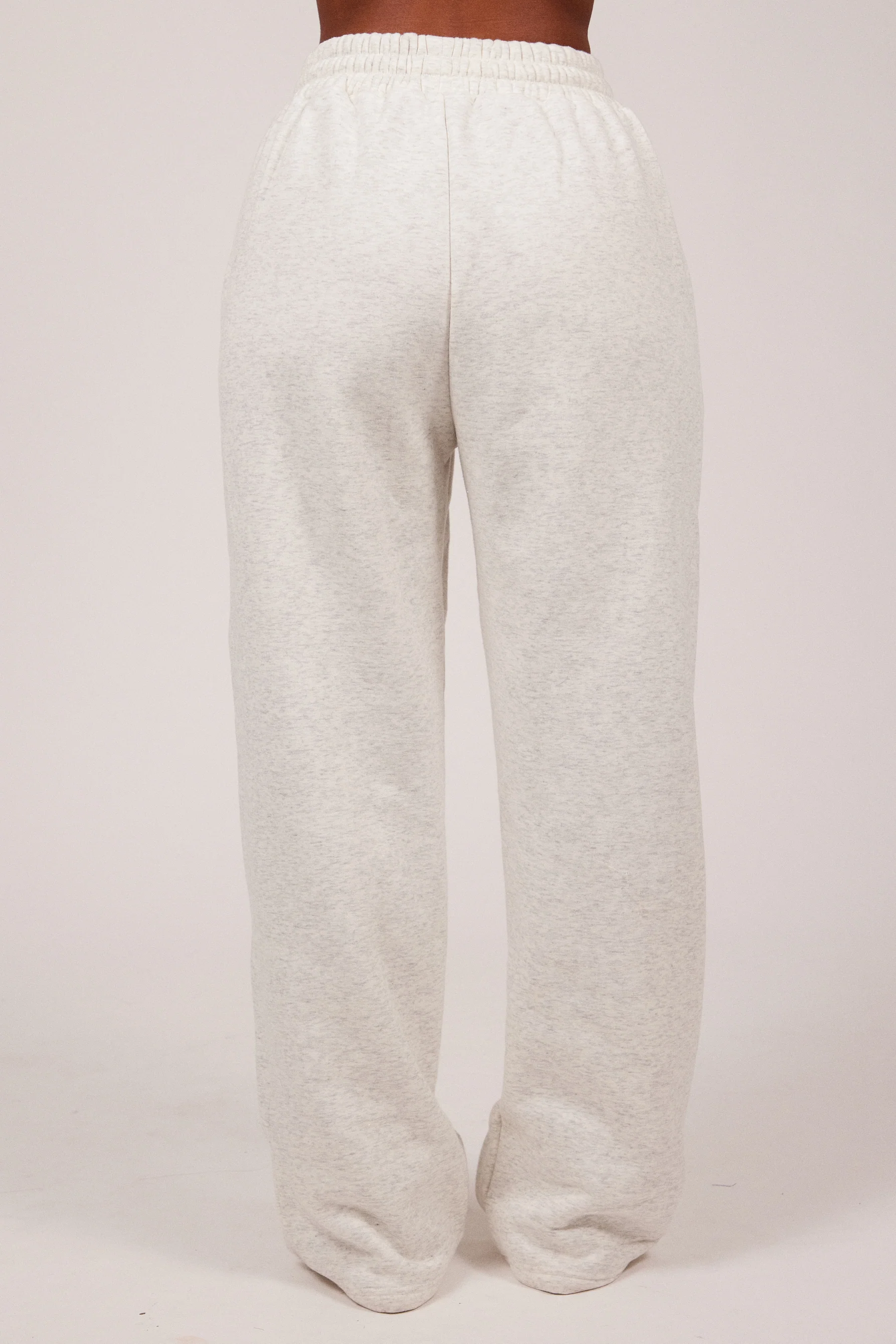 The Essentials Joggers in Marl Grey - Image 9