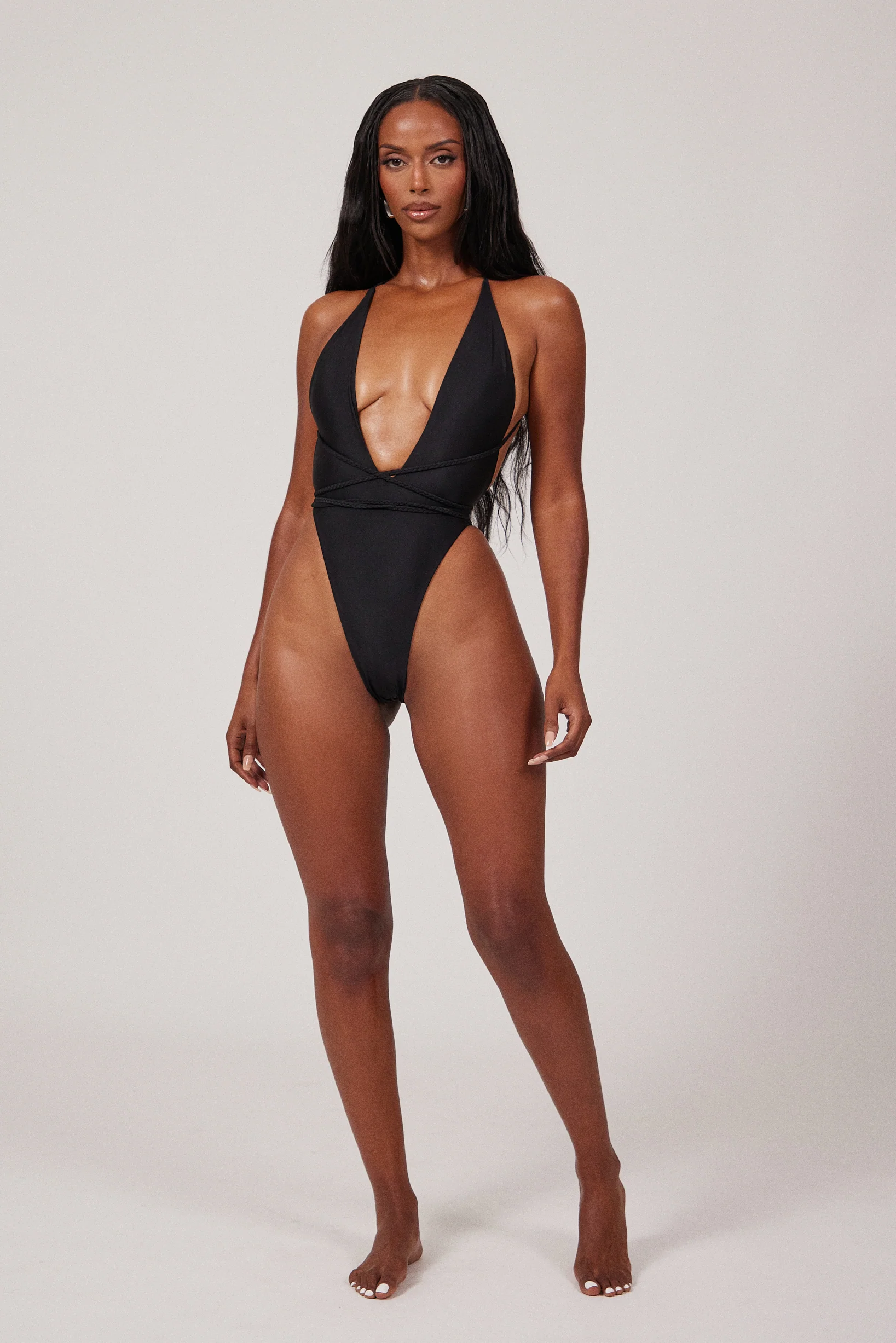 The Fishtail Swim in Black - Image 20