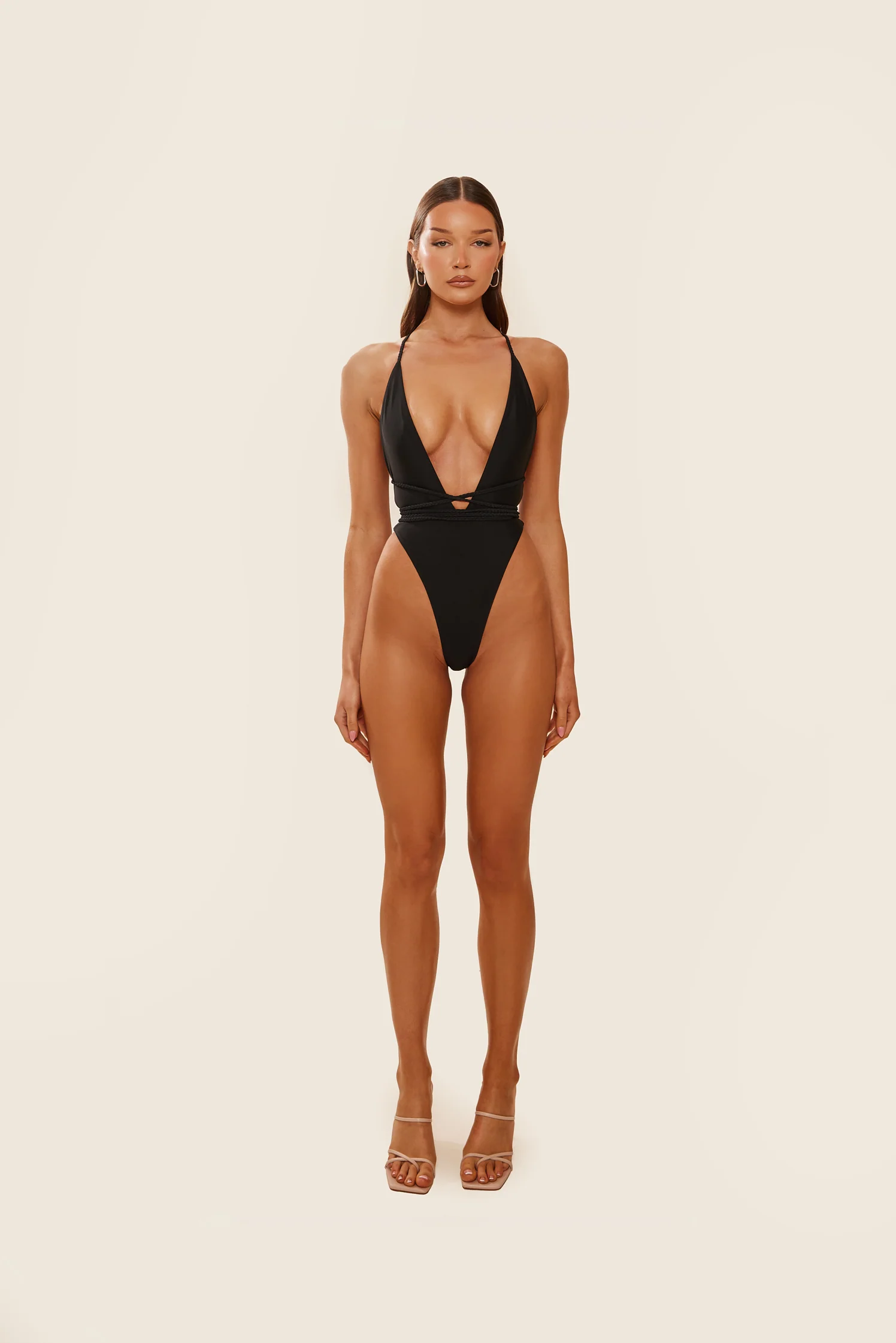 The Fishtail Swim in Black - Image 7