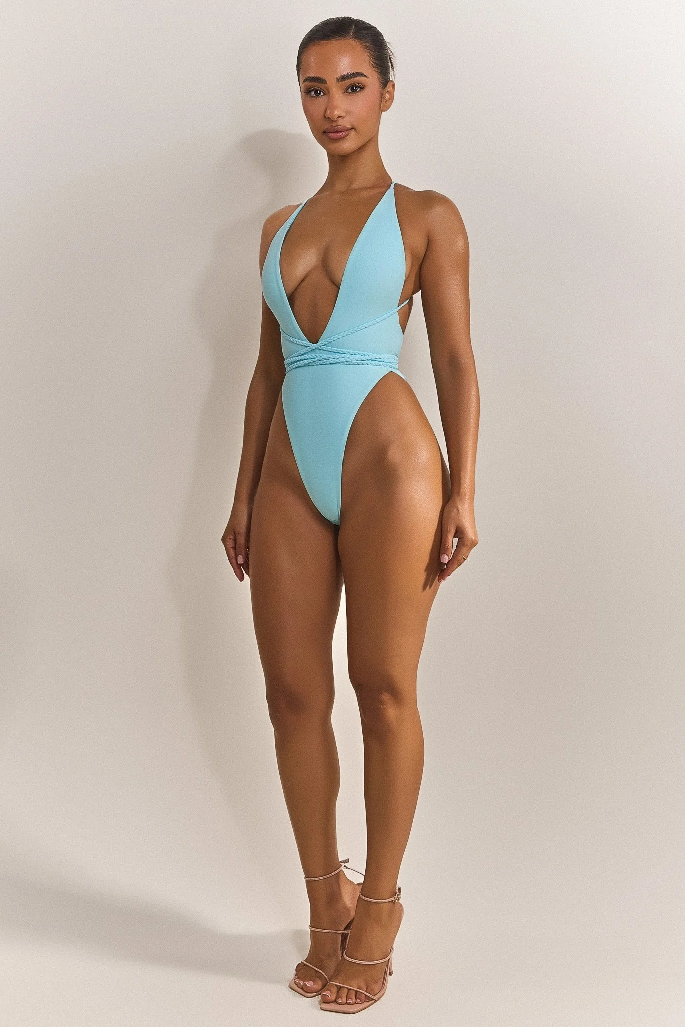 The Fishtail Swim in Powder Blue - Image 2