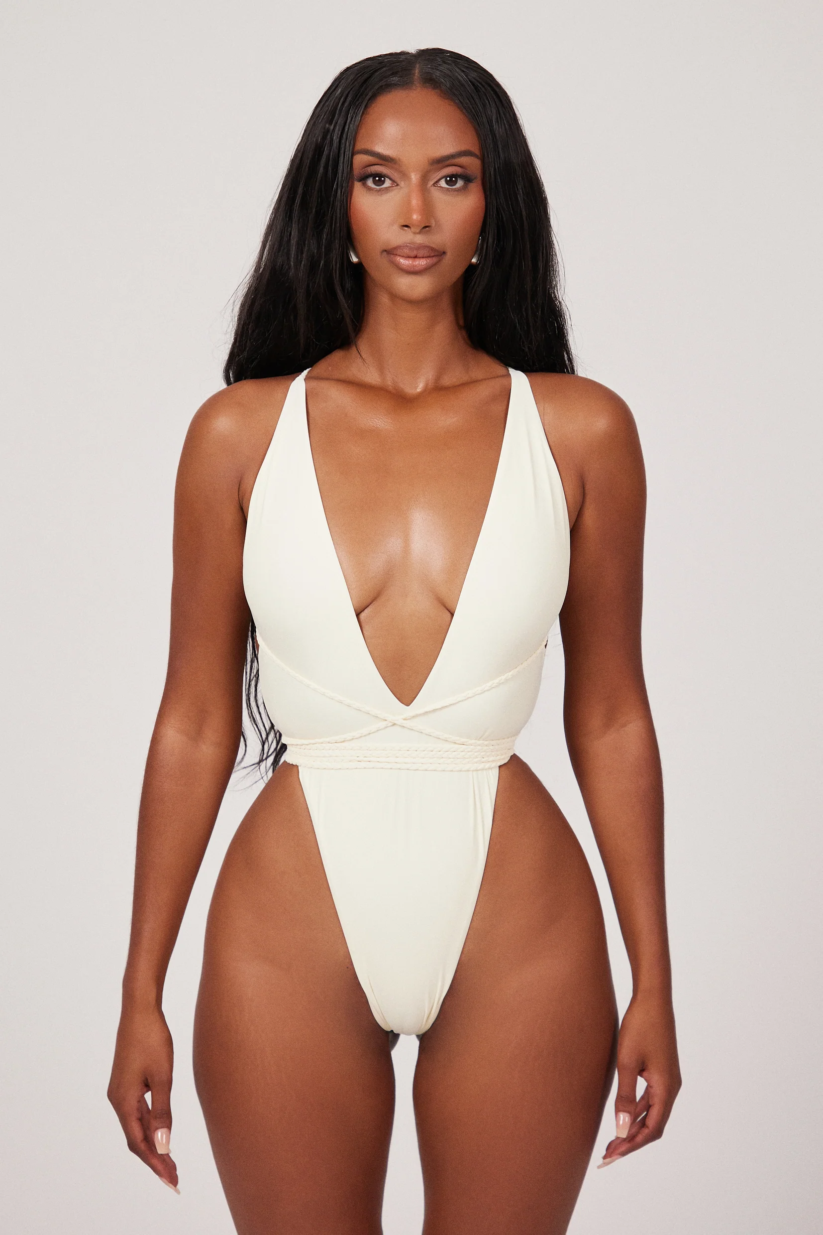 The Fishtail Swim in Cream - Image 11