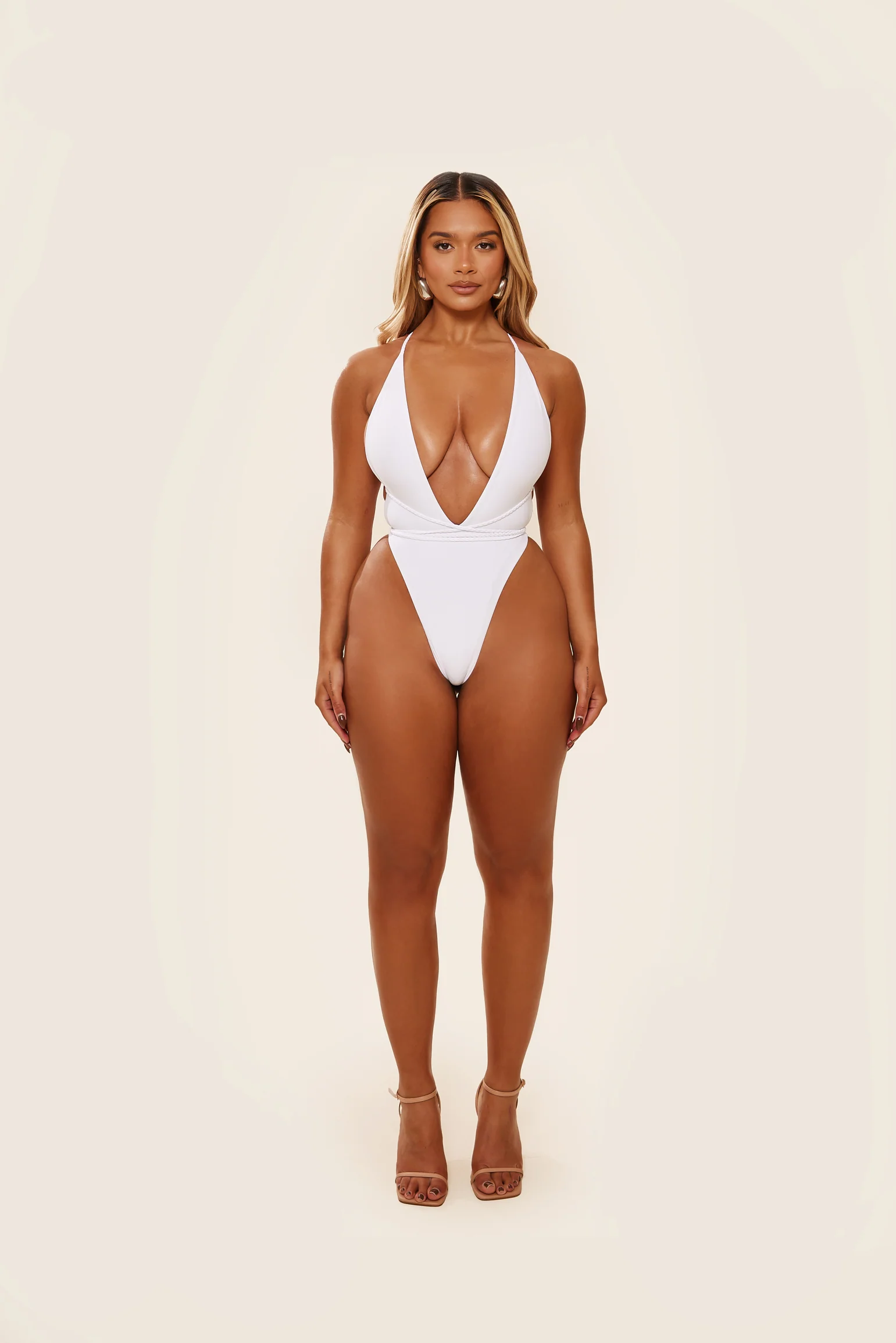 The Fishtail Swim in White - Image 10