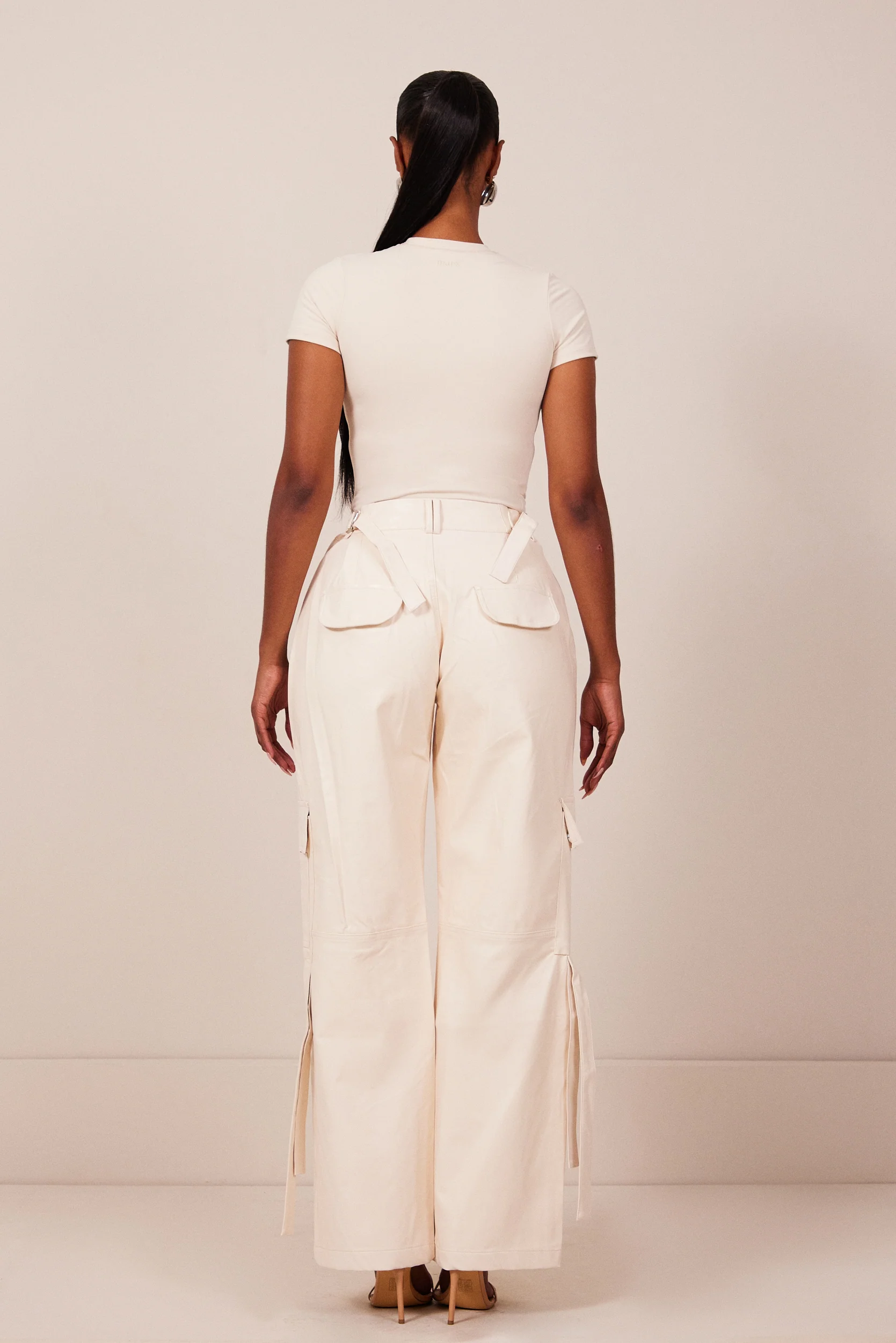 Frankie Cargos in Cream - Image 3