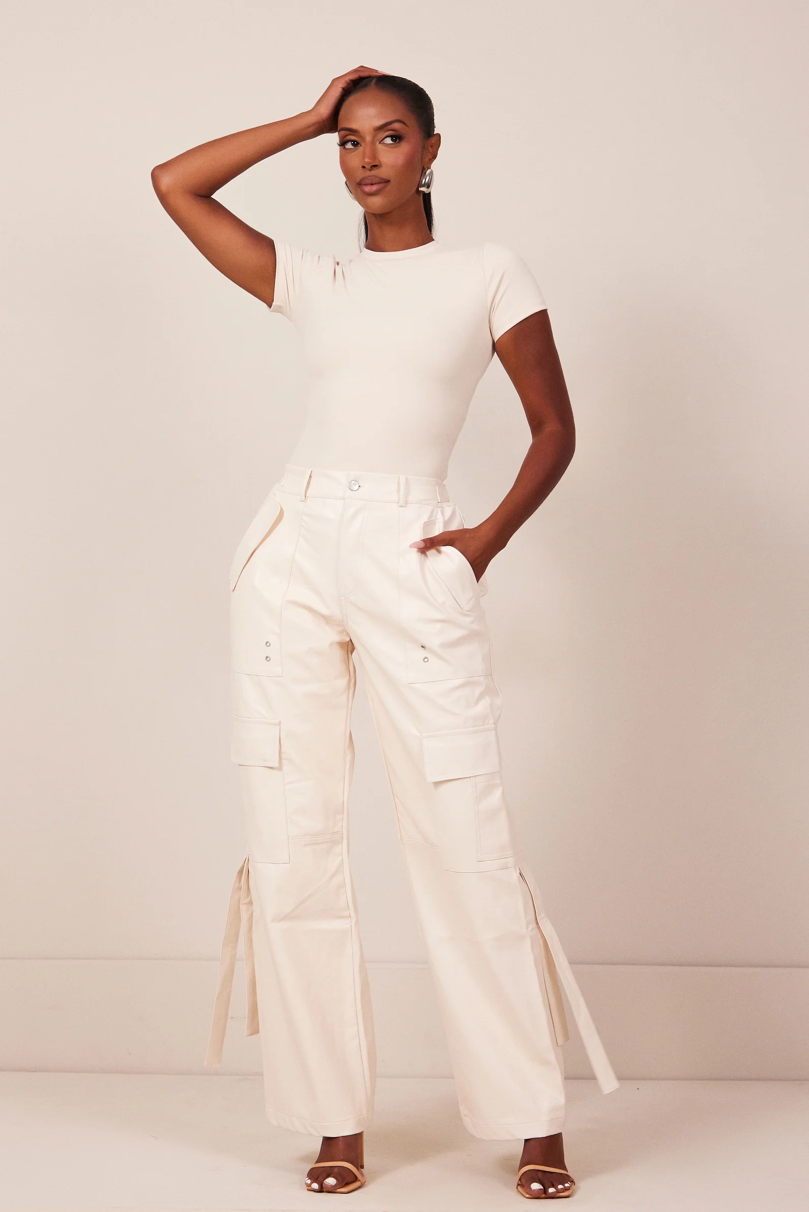 Frankie Cargos in Cream - Image 5