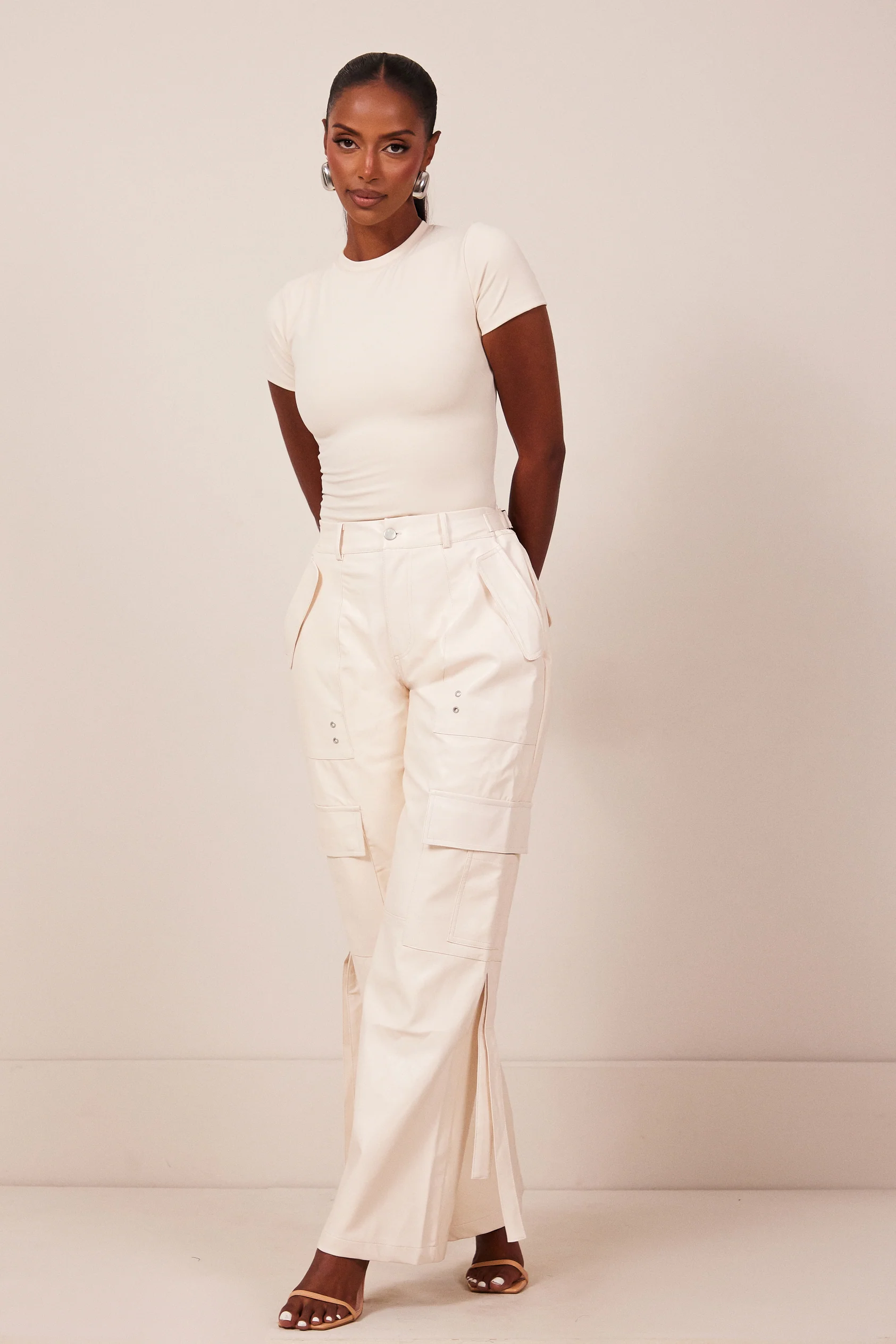 Frankie Cargos in Cream - Image 6