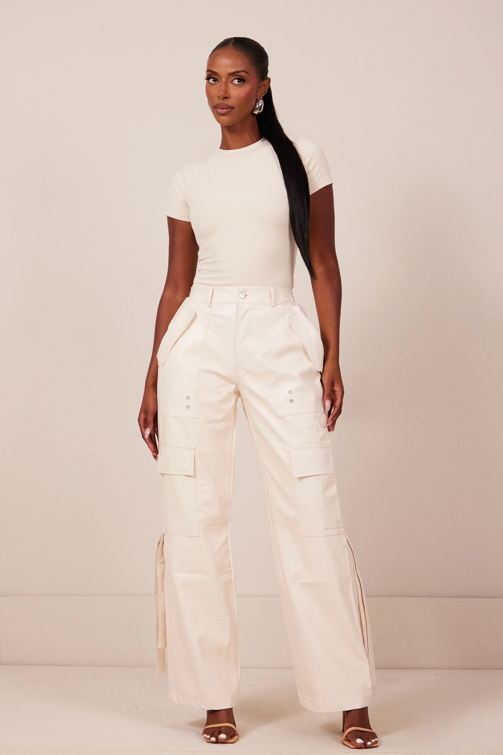 Frankie Cargos in Cream - Image 7