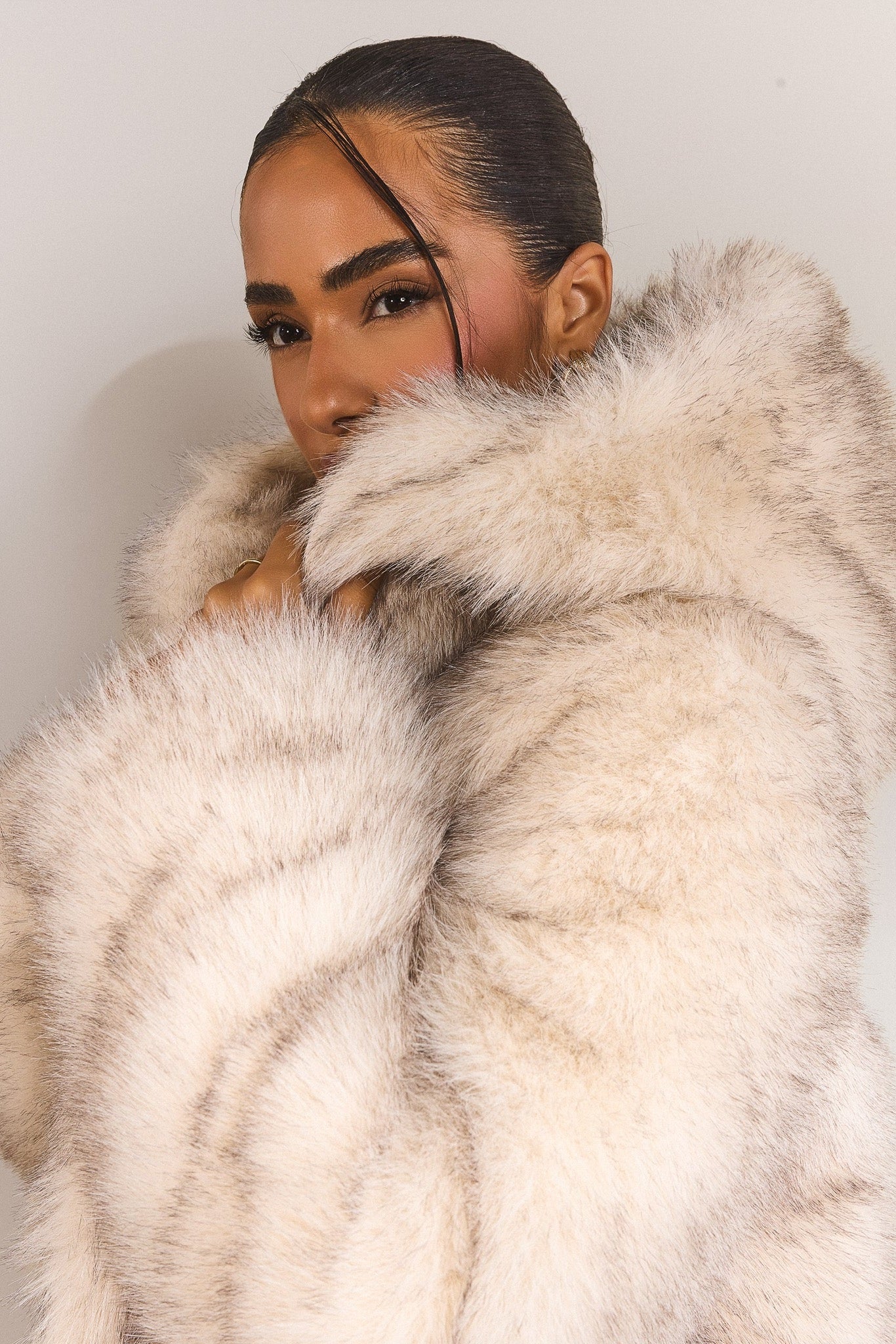 The Maple Maxi Coat in Cream - Image 5