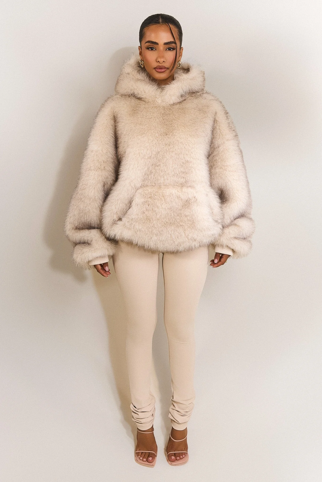 The Blair Hoodie in Cream - Image 8