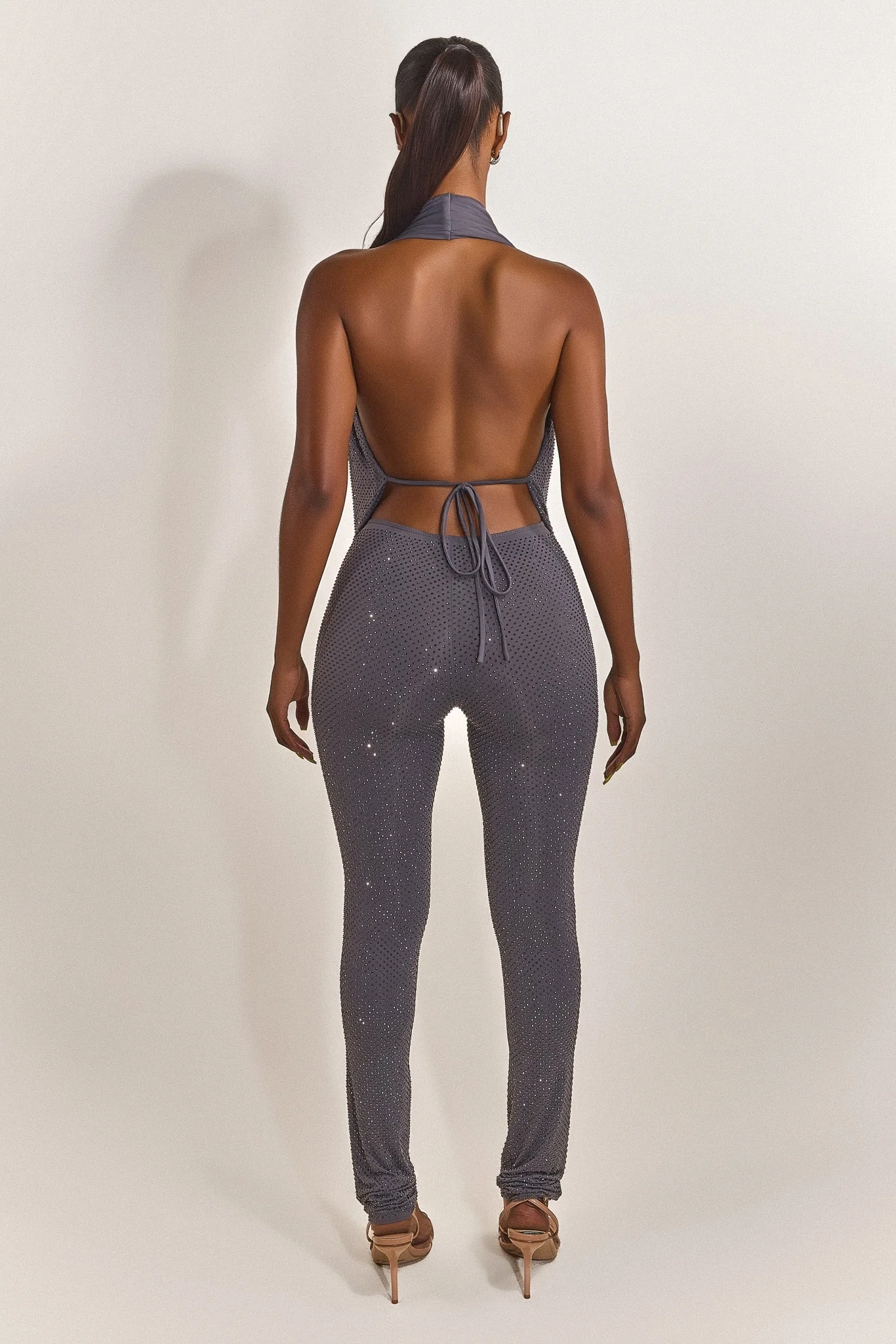 The Leia Top in Charcoal Hotfix - Image 2