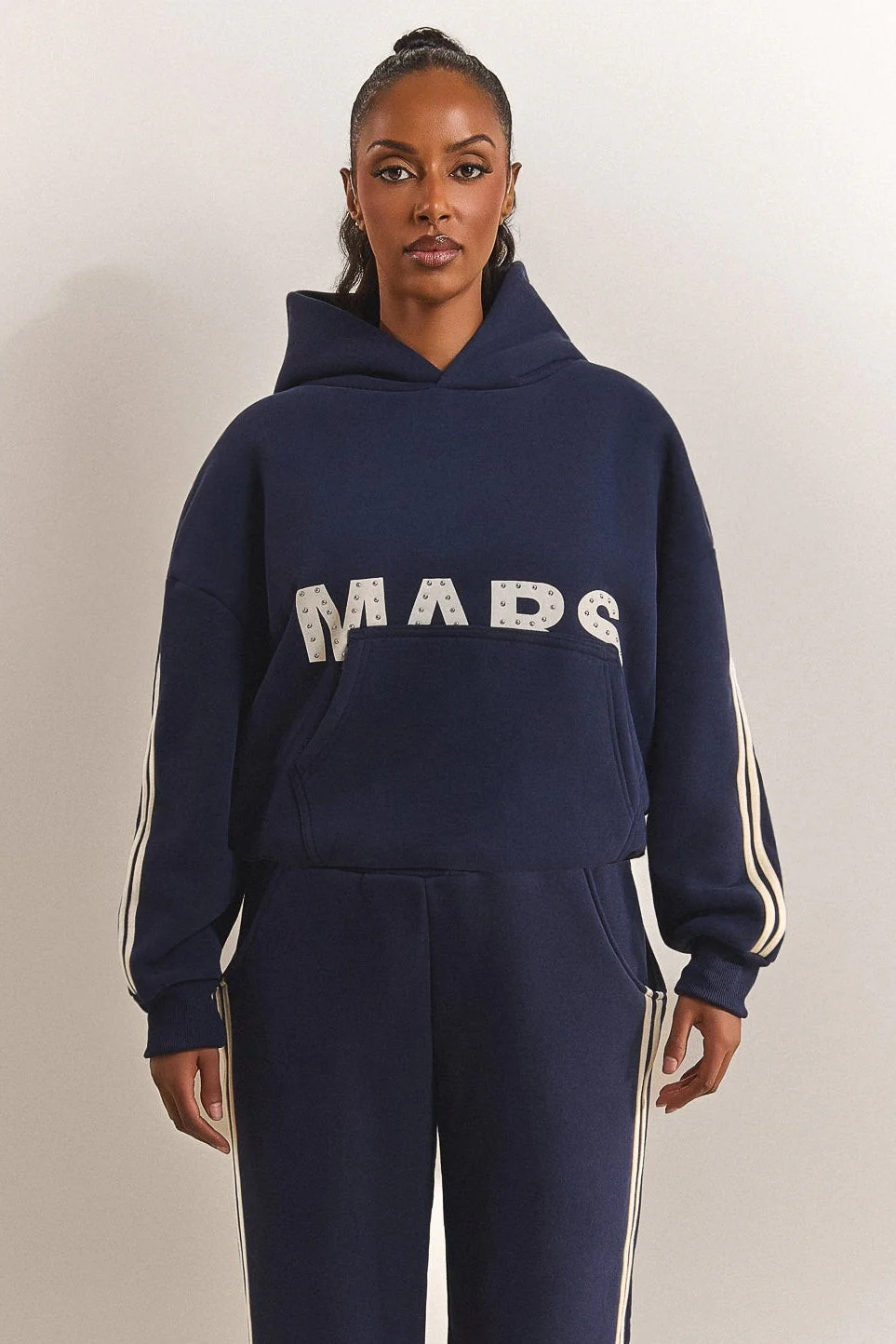 The Kiera Hoodie in Navy