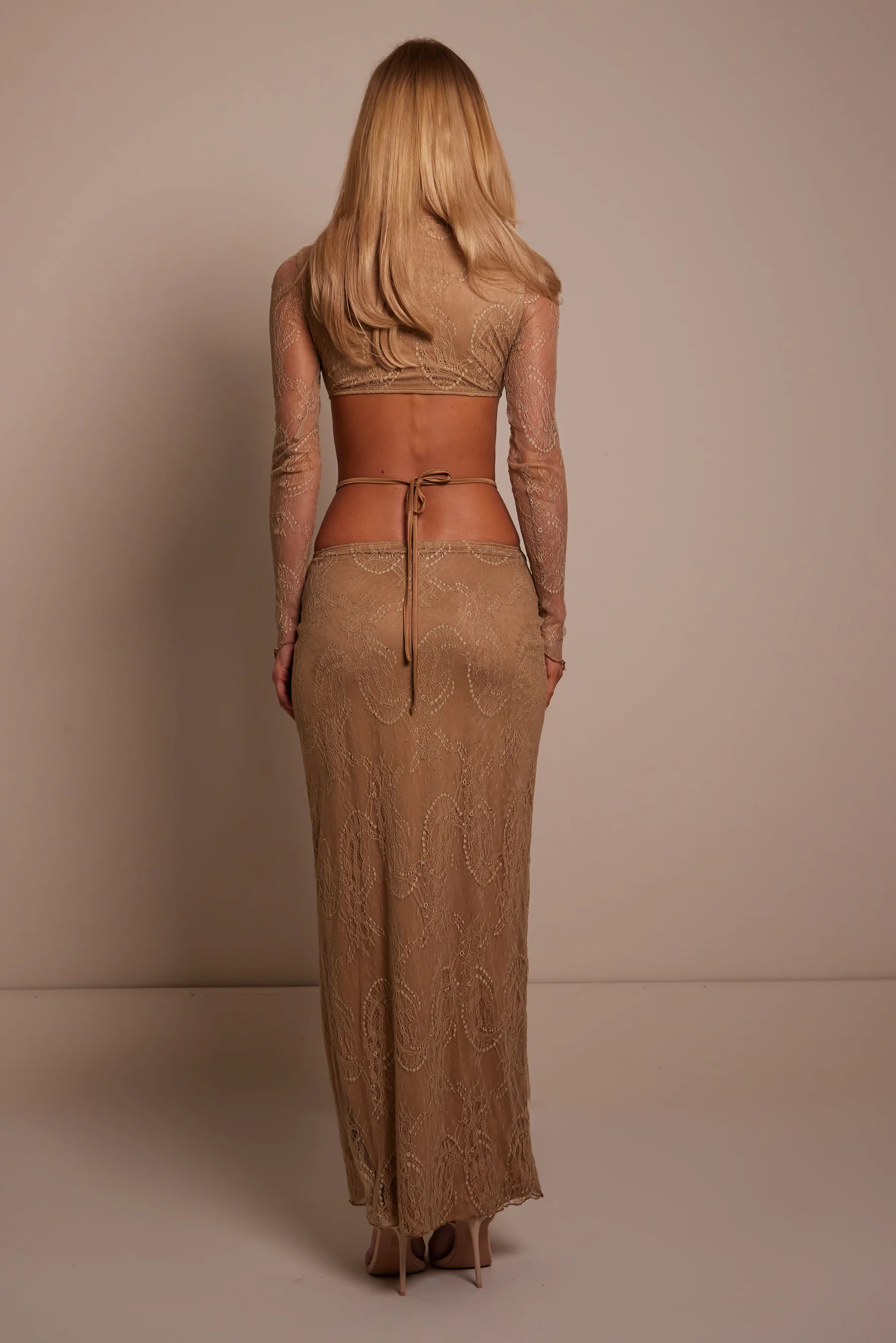 The Carmen Maxi in Camel Brown - Image 8