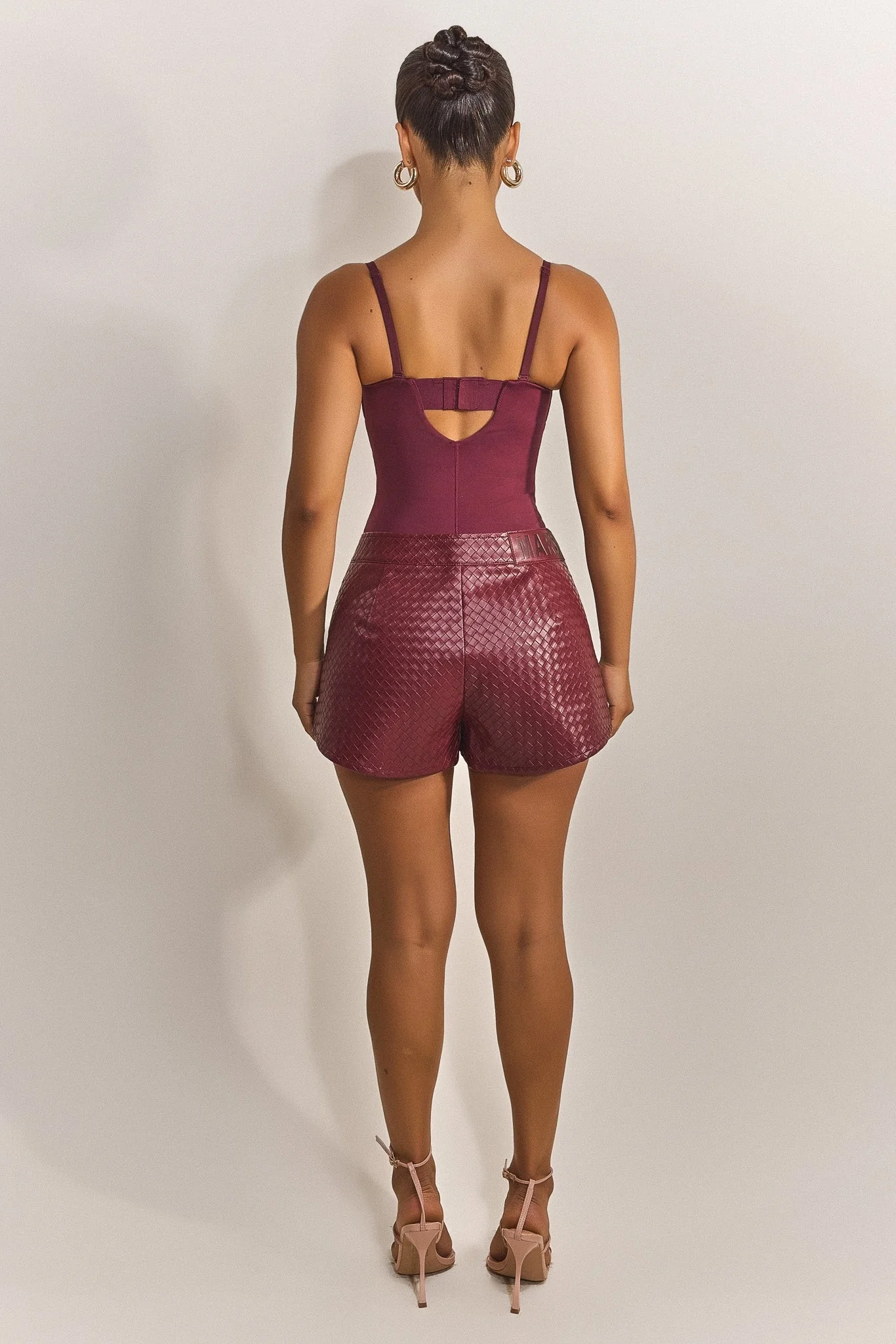 The Faye Shorts in Red - Image 6