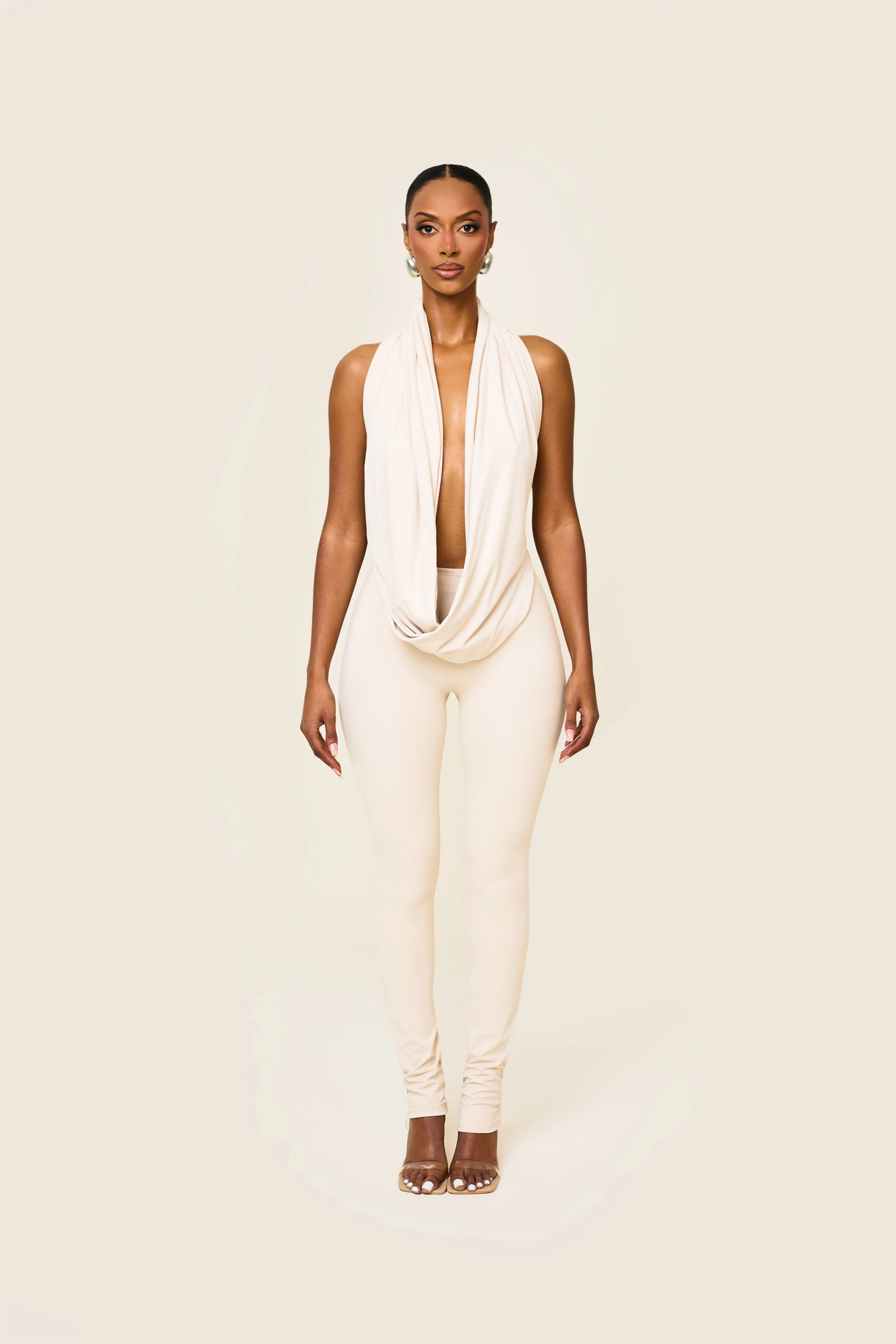 Leia Trousers in Stone - Image 10