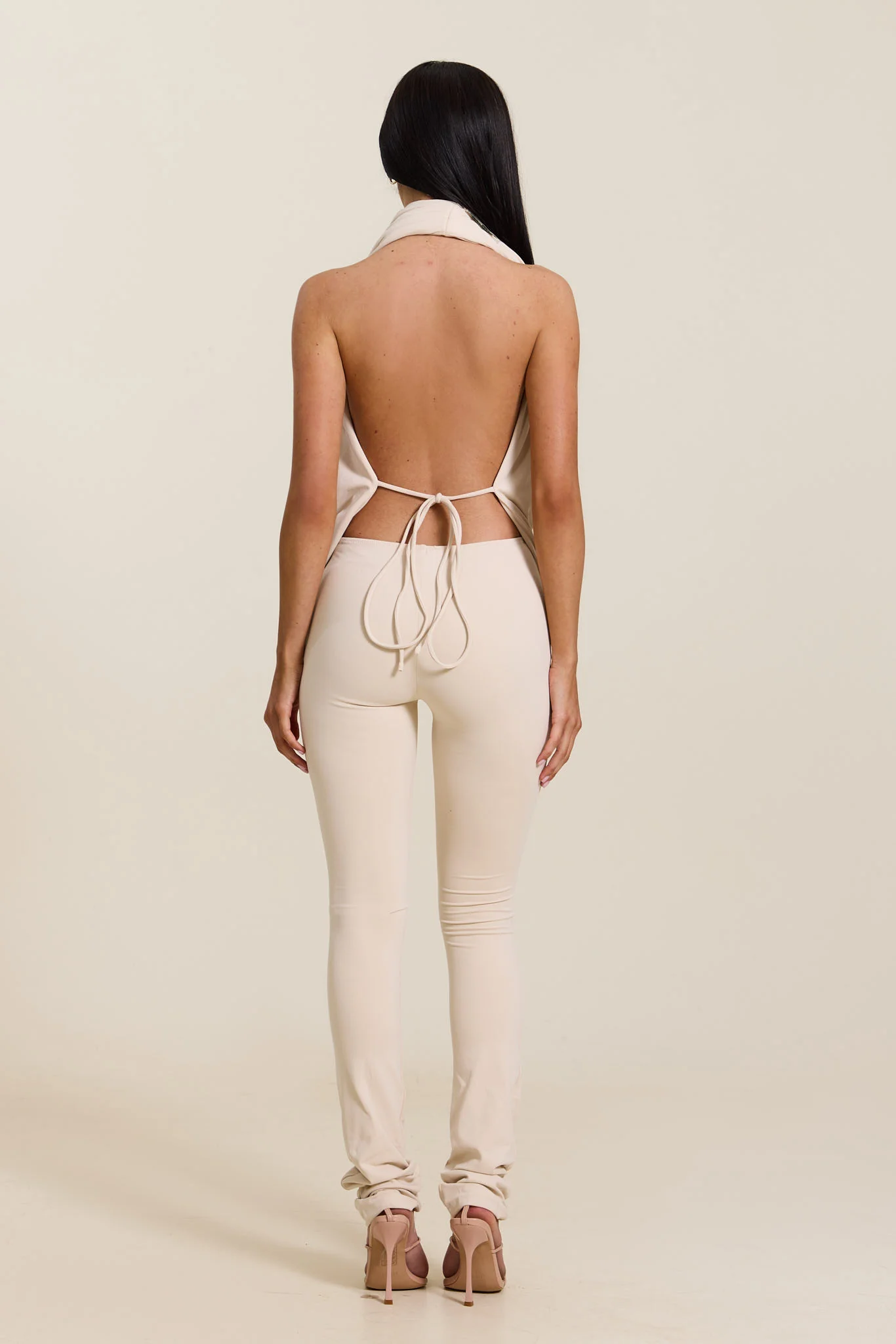 Leia Trousers in Stone - Image 3