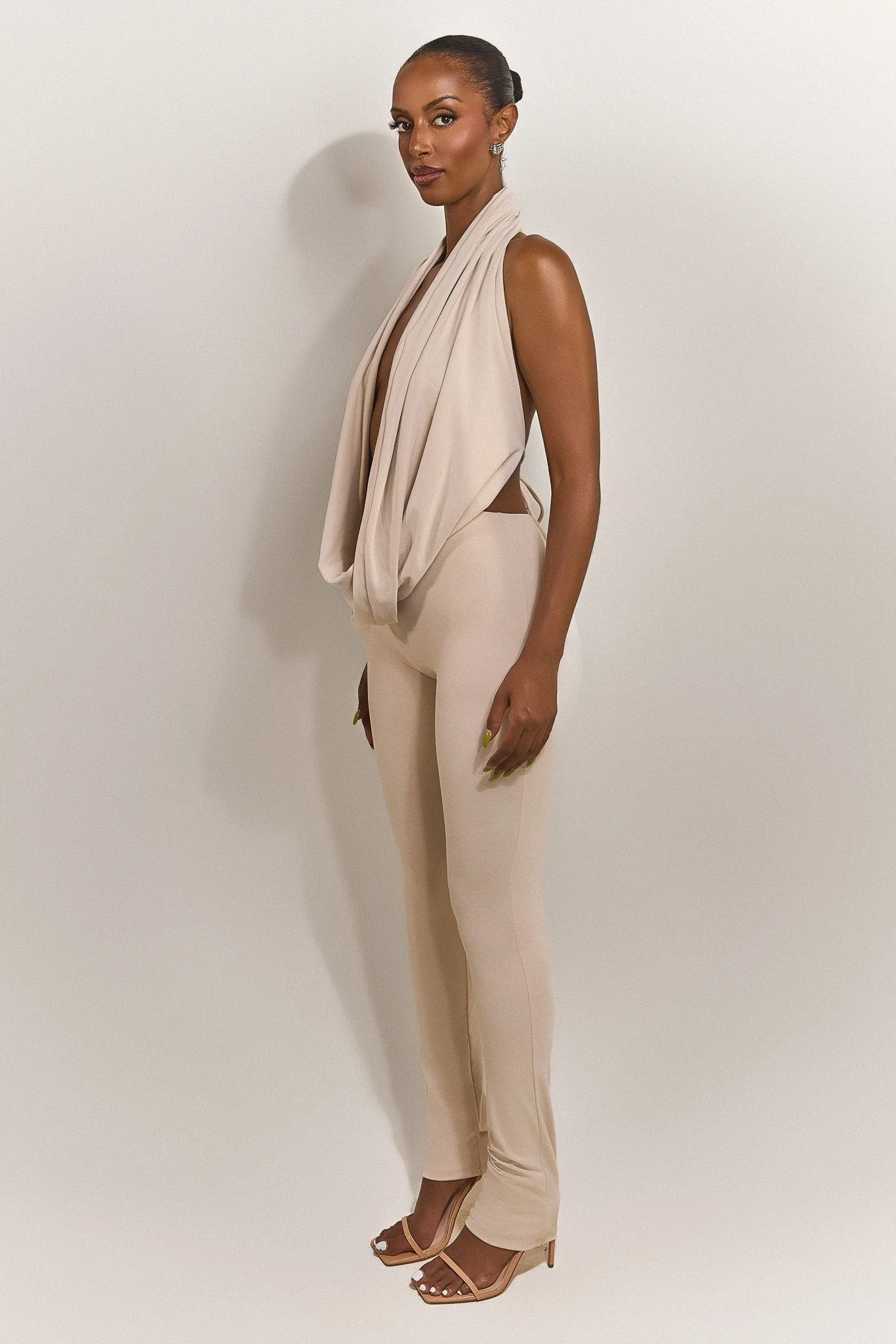 Leia Trousers in Stone - Image 8