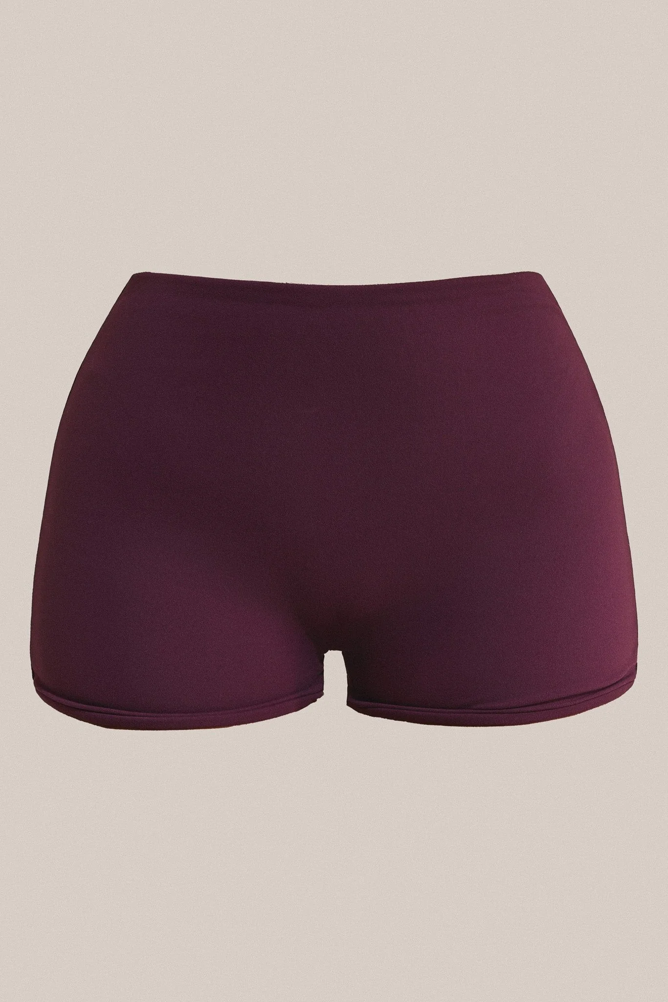 The Leia Shorts in Wine - Image 5