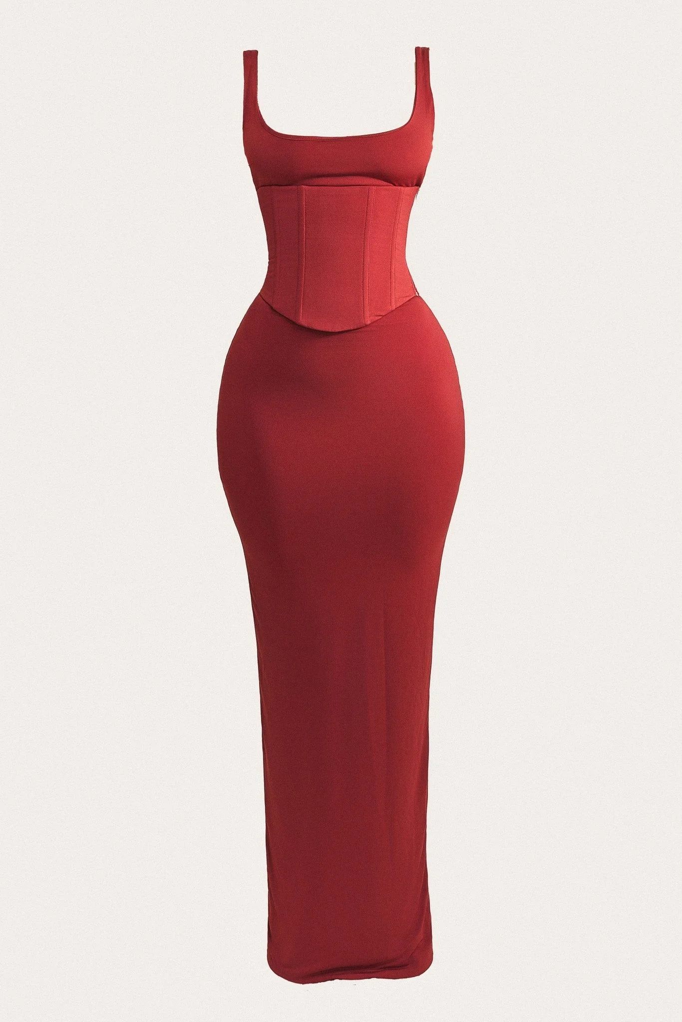 The Sandra Scoop Maxi in Red - Image 7