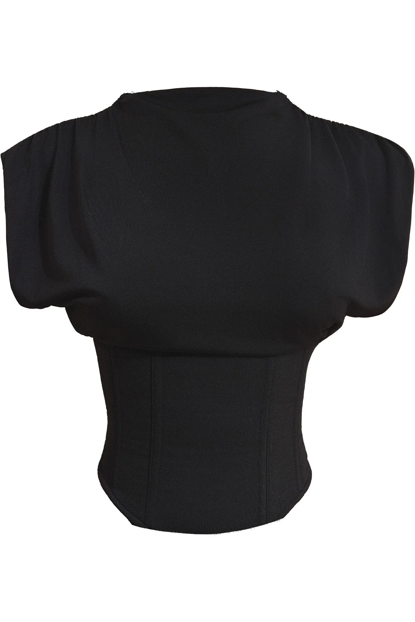 The Sandra Top in Black - Image 7