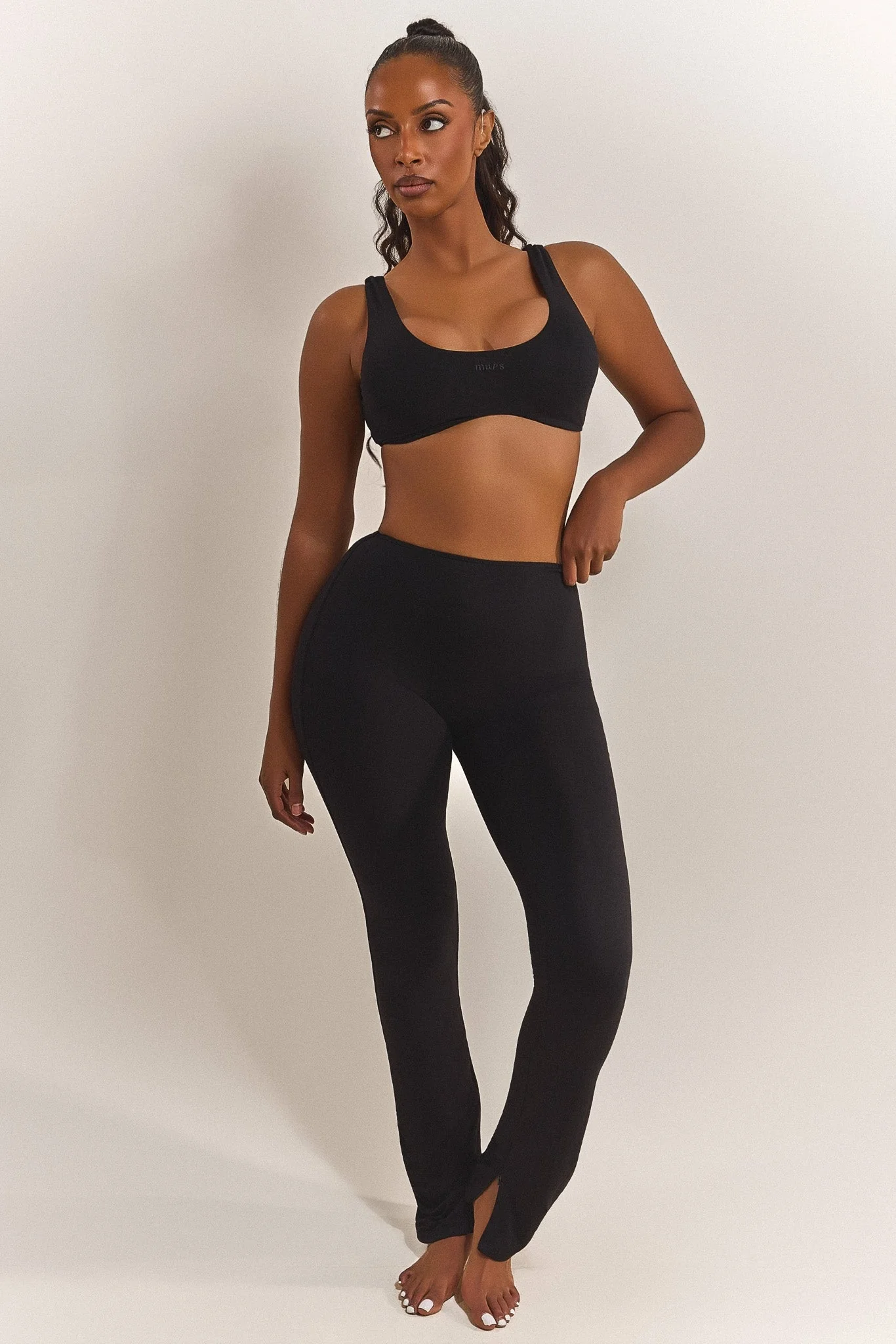 The Scoop Bralet in Black - Image 6