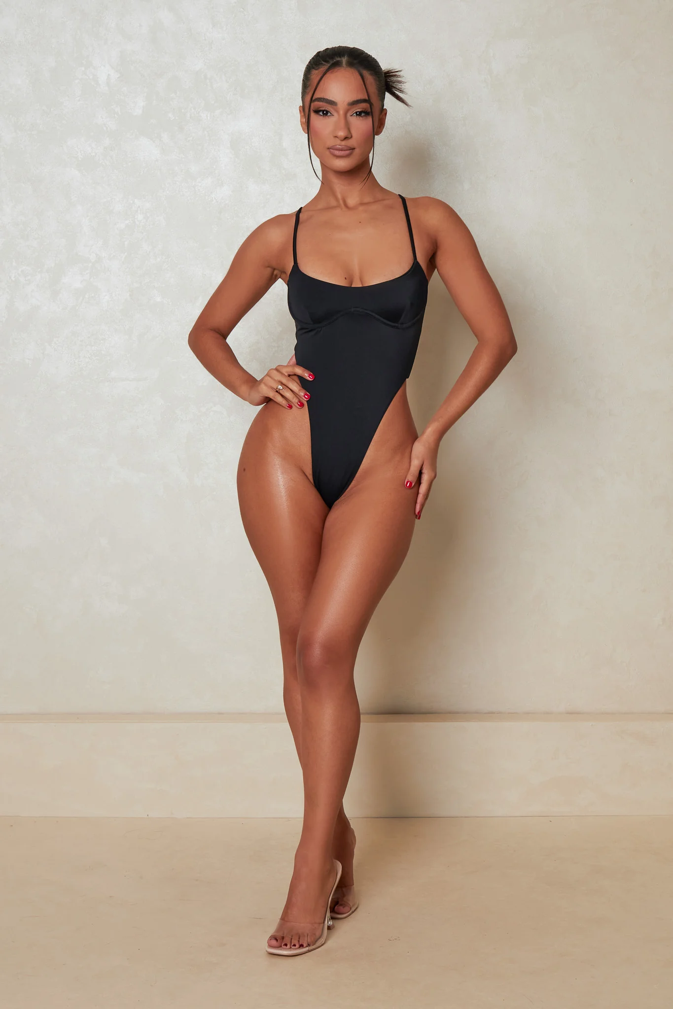 The Scoop Suit in Black - Image 9