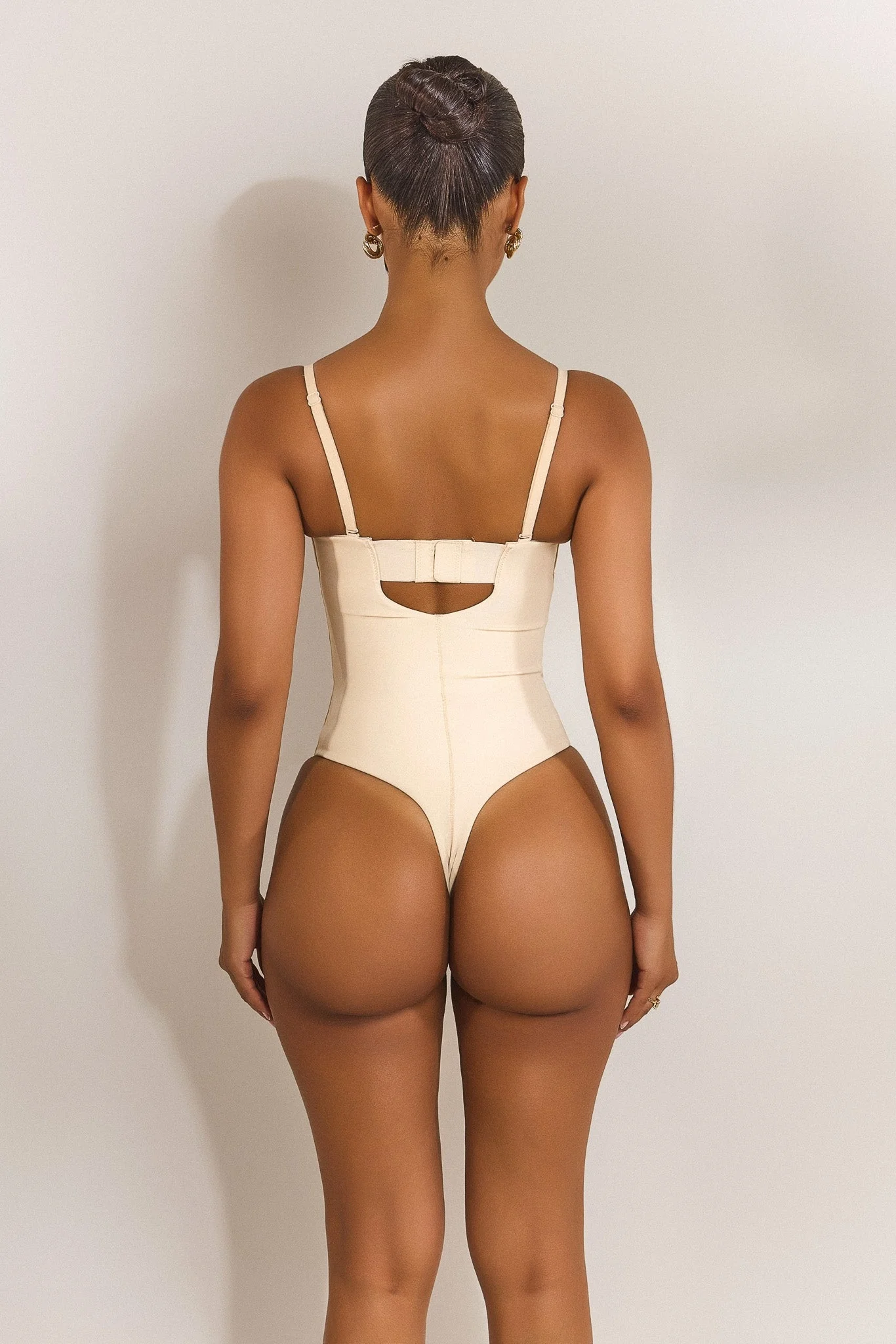 The Sculpt Bodysuit in Stone - Image 5